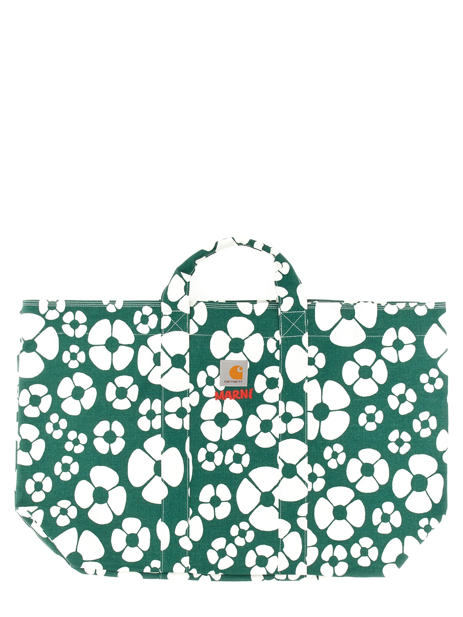 Carhartt Shopping Bag In Verde