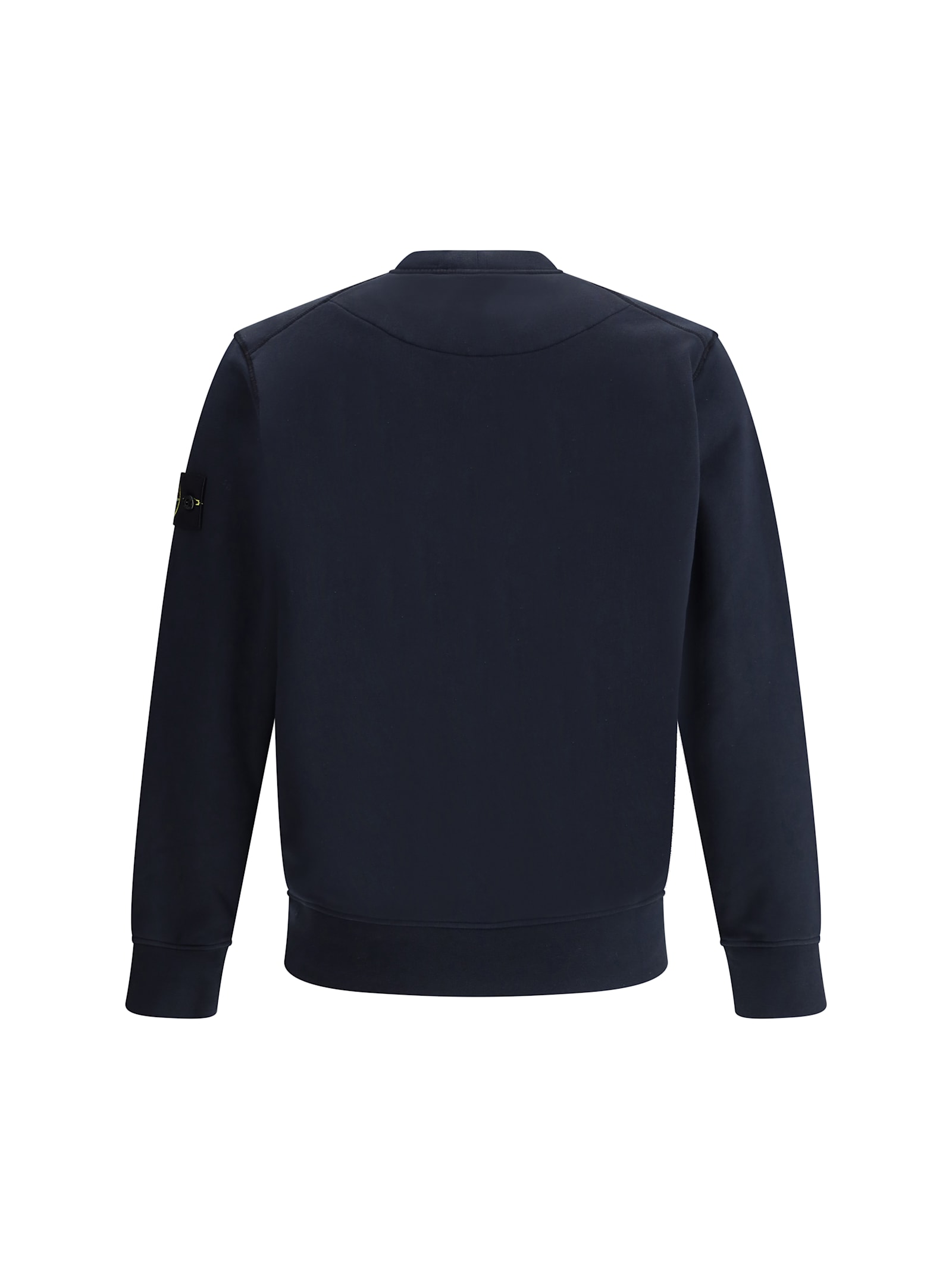 Stone Island Logoed Sweatshirt In Blu