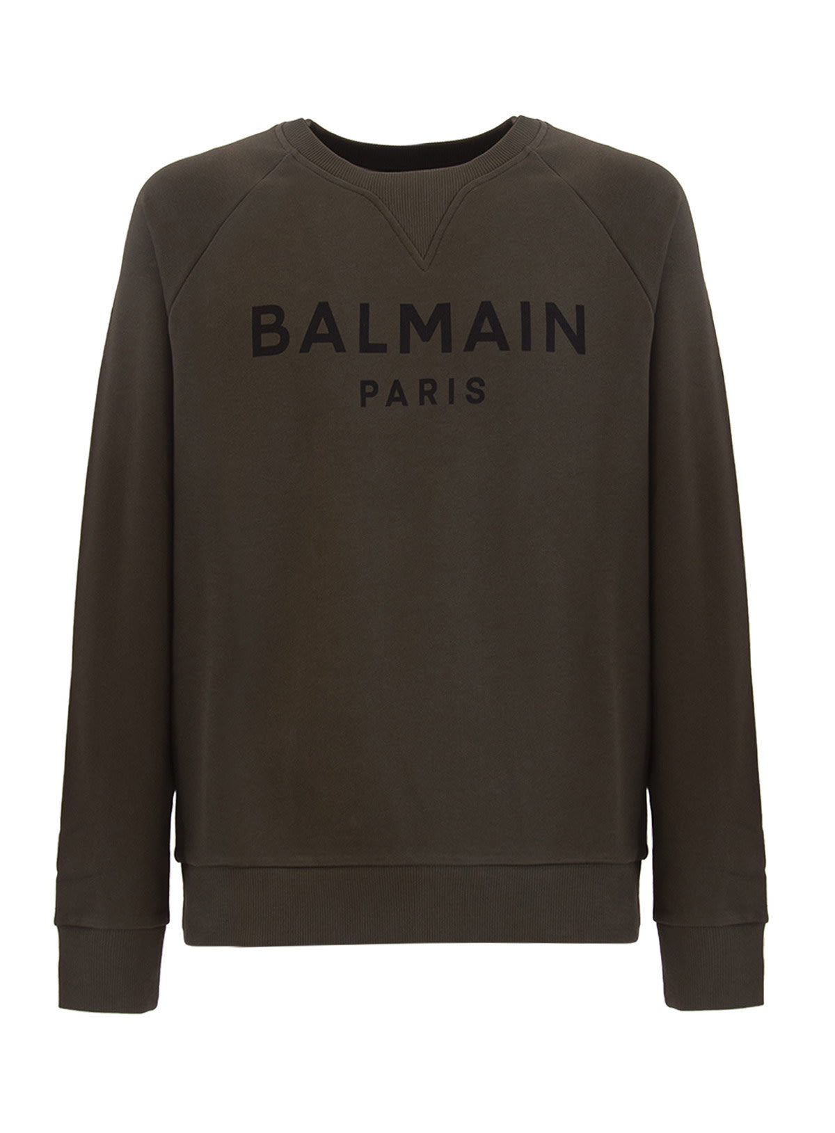 Balmain Logo-print Crew-neck Sweatshirt