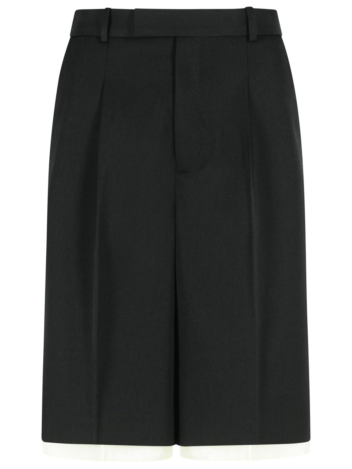 Rohe Pleated Front Shorts In Black