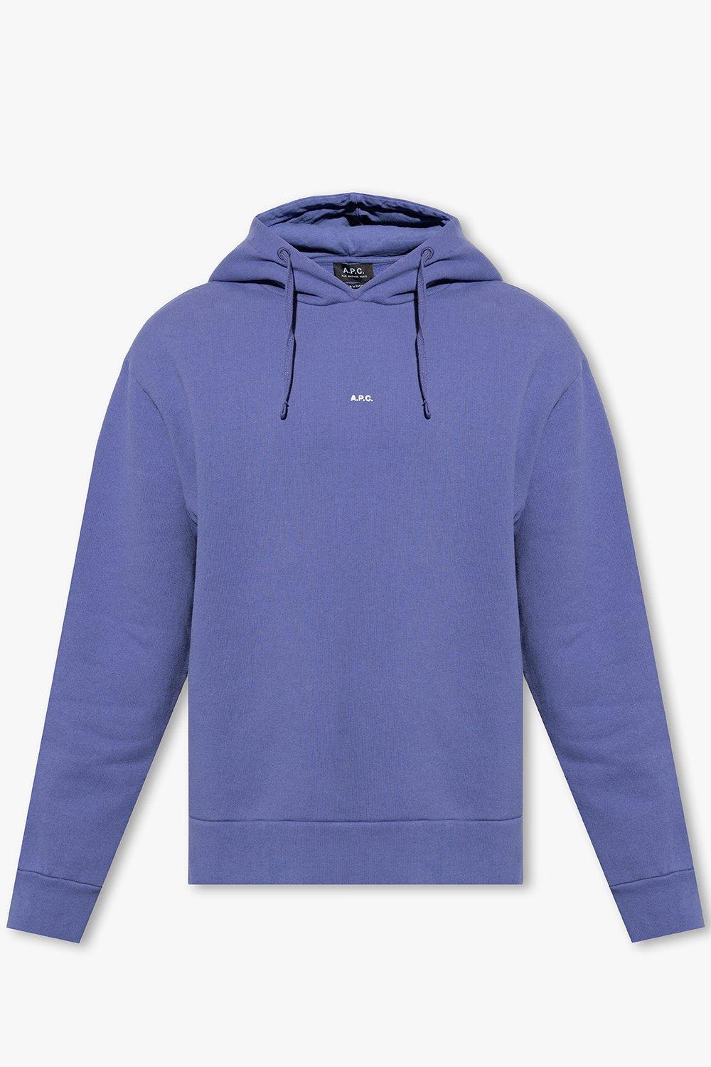 APC EMBROIDERED LARRY HOODIE