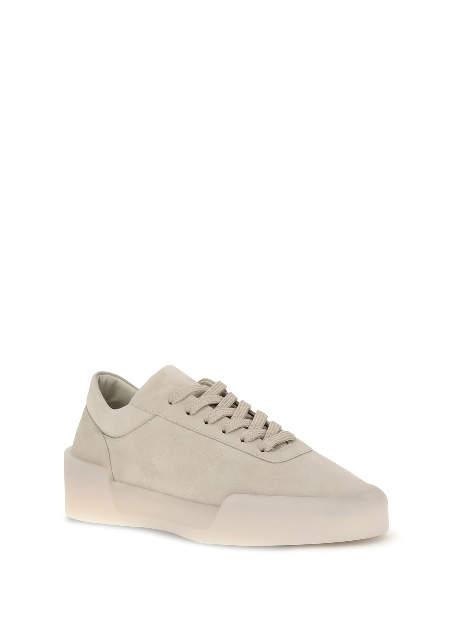 Fear Of God Beige Rubber Athletic Sneakers In Multi