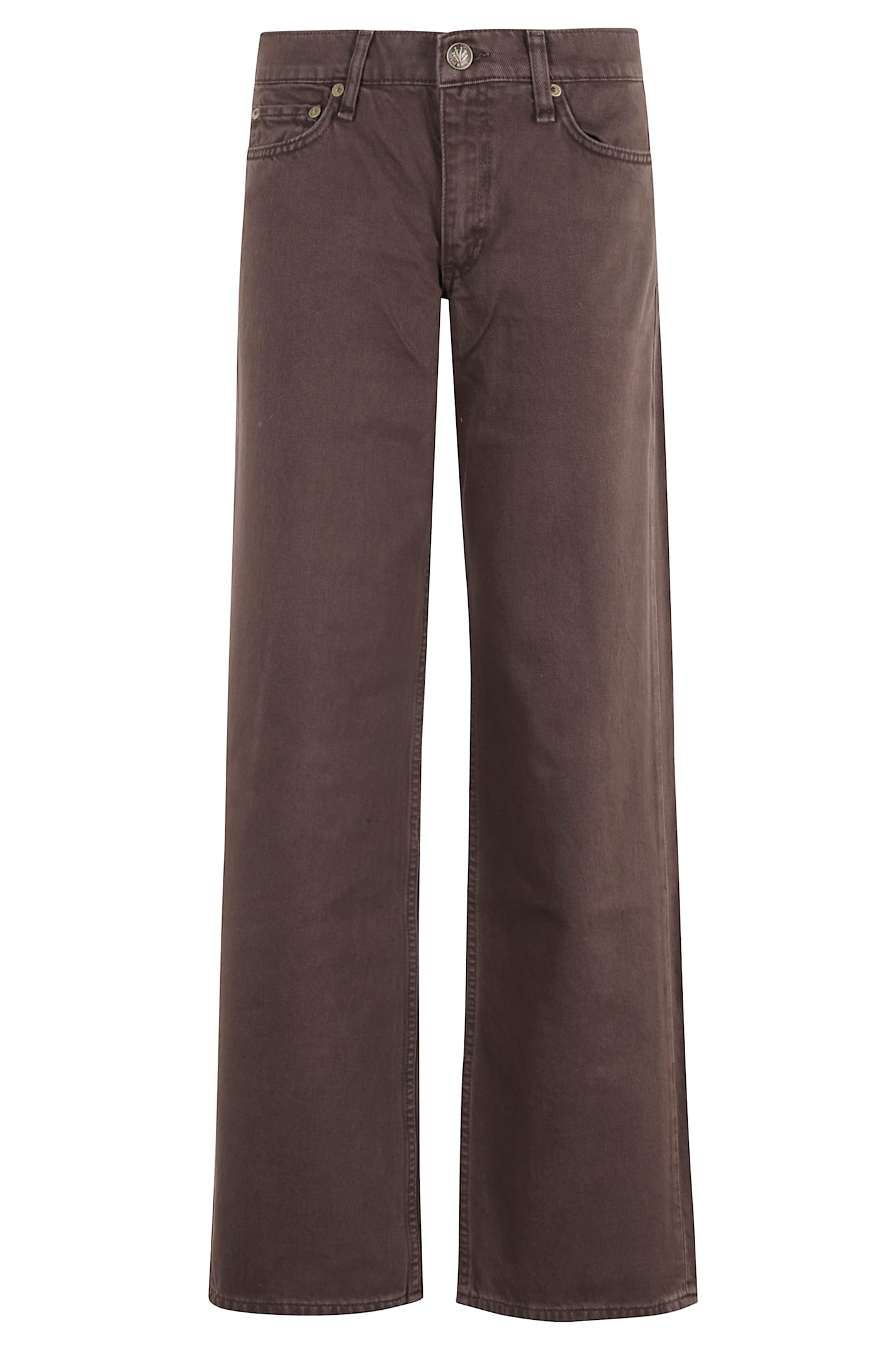 Federica Tosi Pantalone Ampio Frescolana In Brown