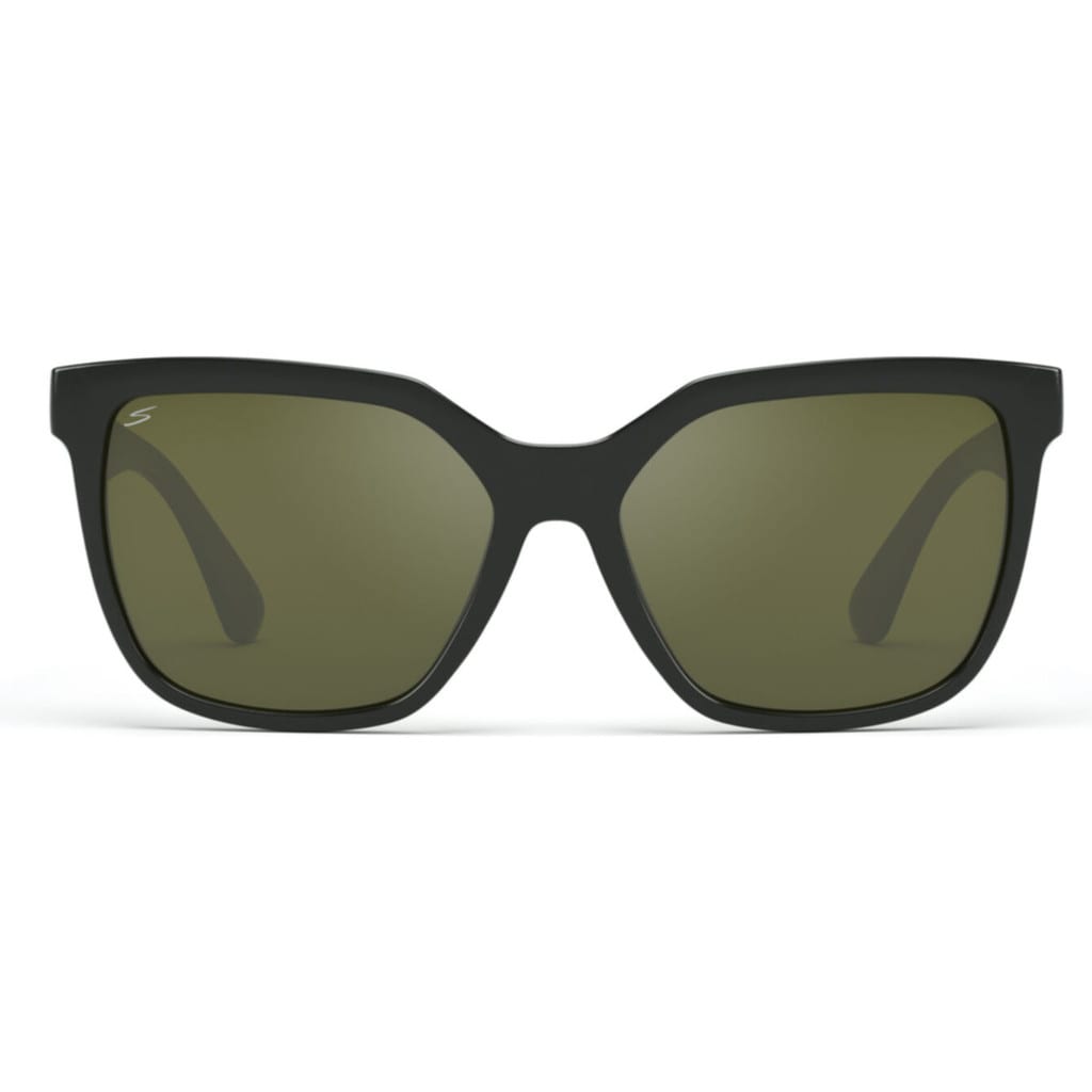 Serengeti Eyewear Wakota Ss536002 Sunglasses In Nero Lente Verde