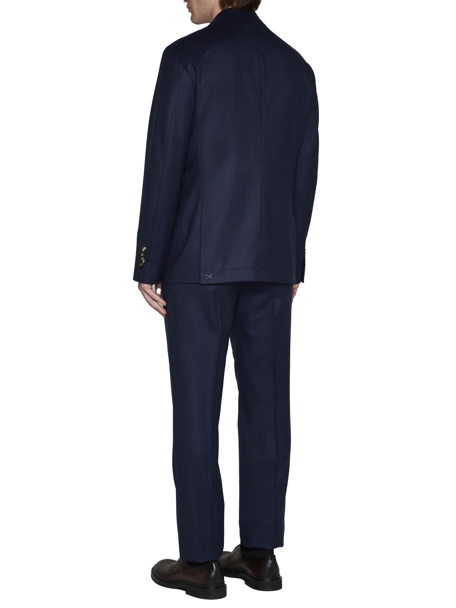 Shop Brunello Cucinelli Suit In Blue