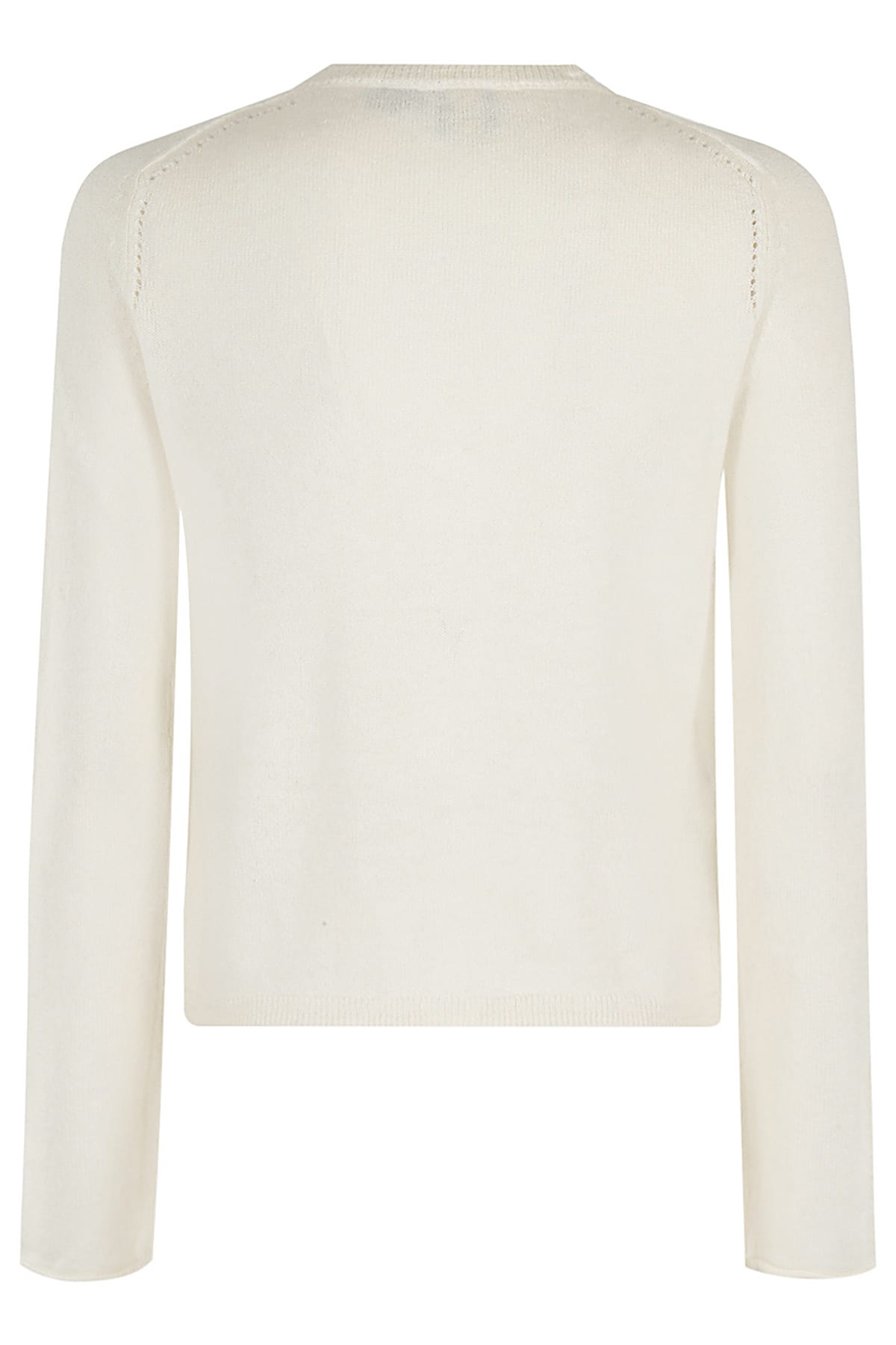 Shop Pinko Potatura Cardigan Soft In Bianco Purezza