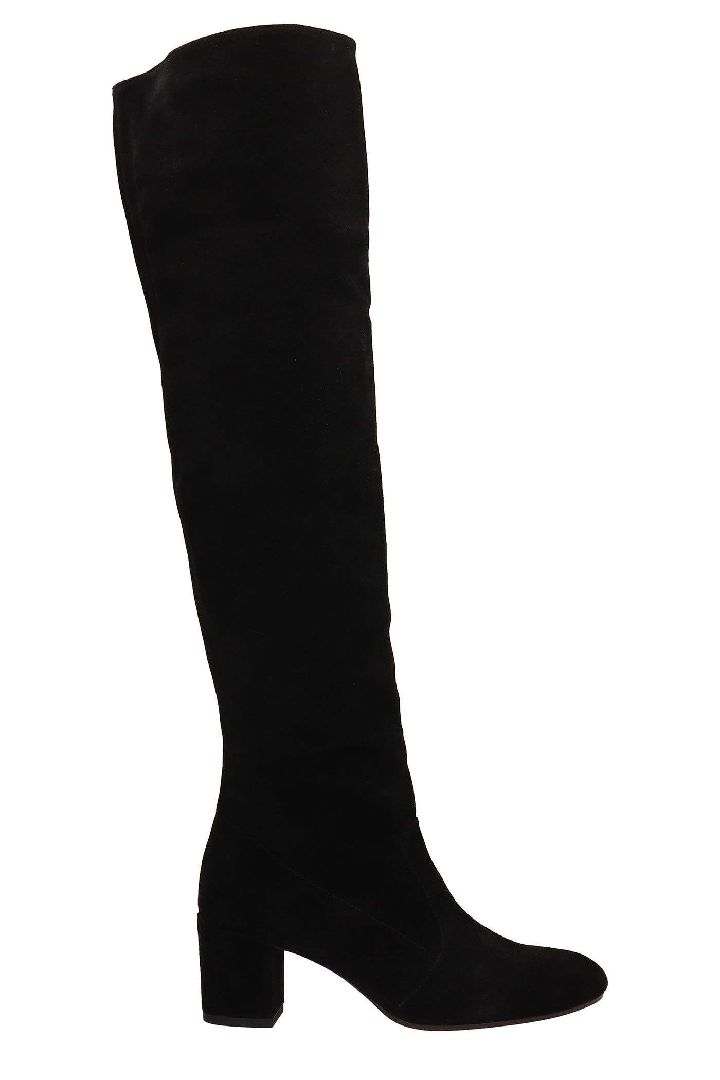 Chie Mihara Nu-nation 39 High Heels Boots In Black Suede