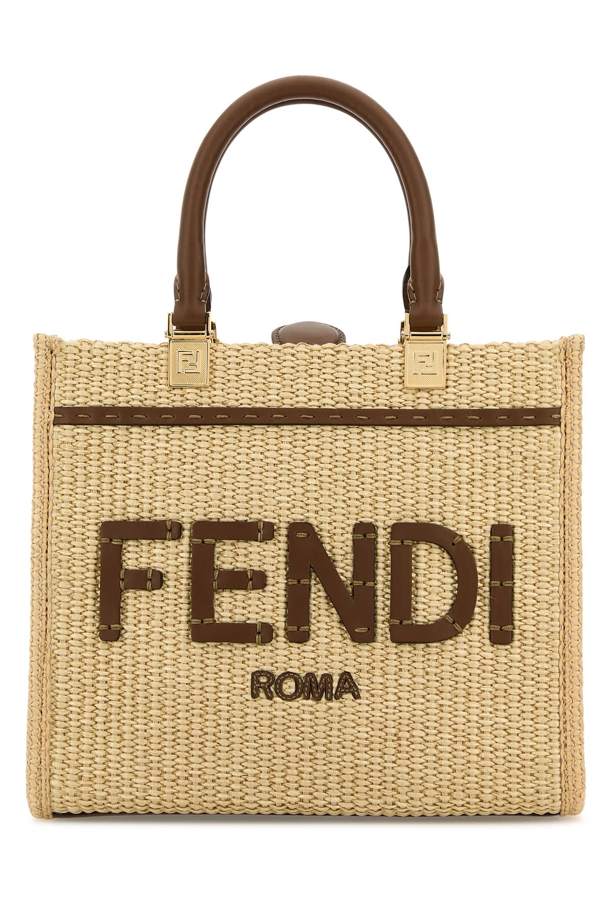 Shop Fendi Sunshine Paglia Chicco In Alchemygianduiaos