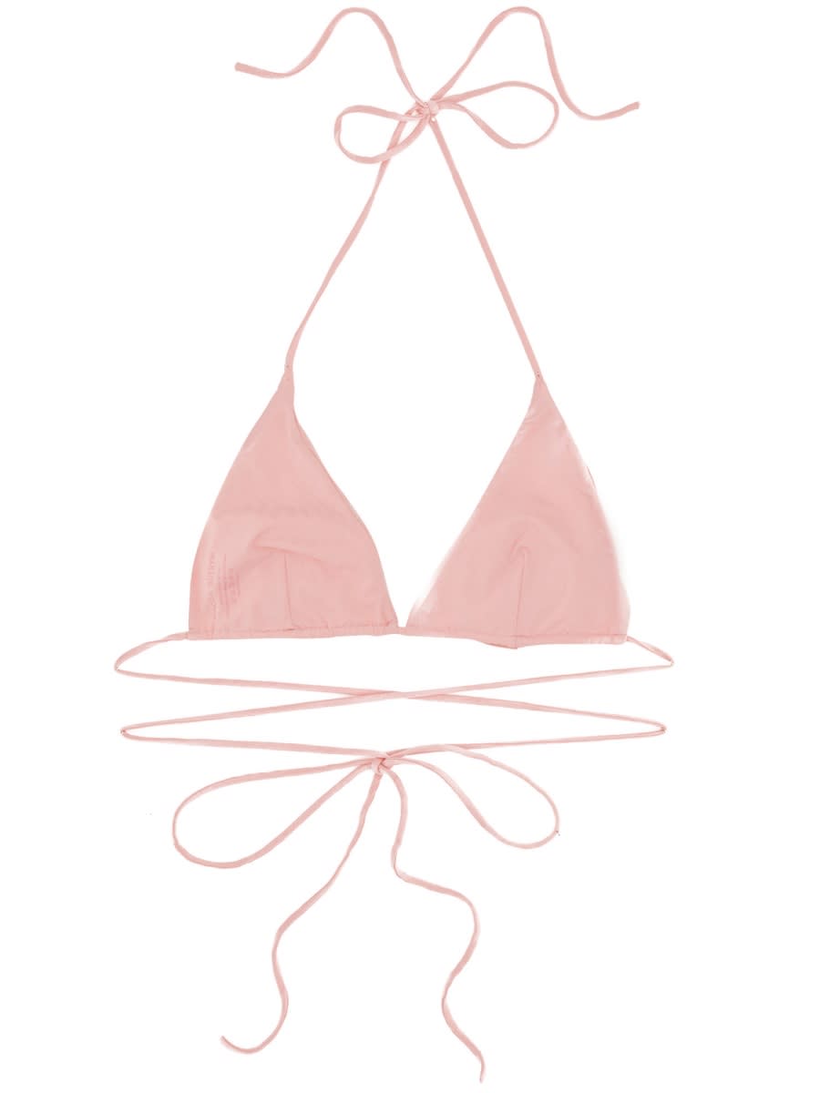 Shop Magda Butrym Top Bikini In Pink
