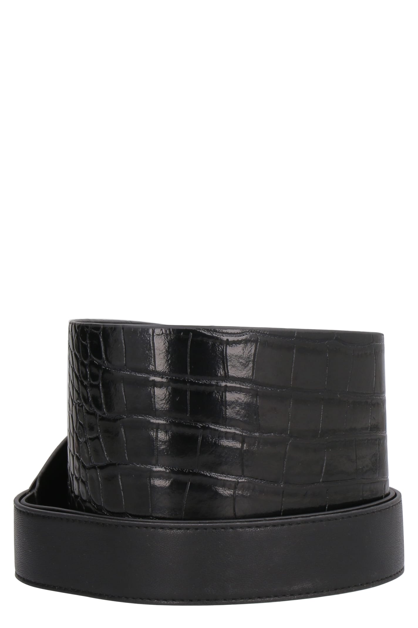 faux crocodile belt