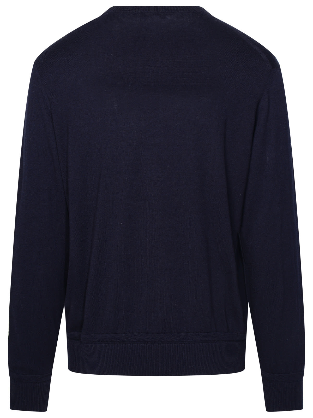 Shop Etro Blue Cotton Blend Sweater