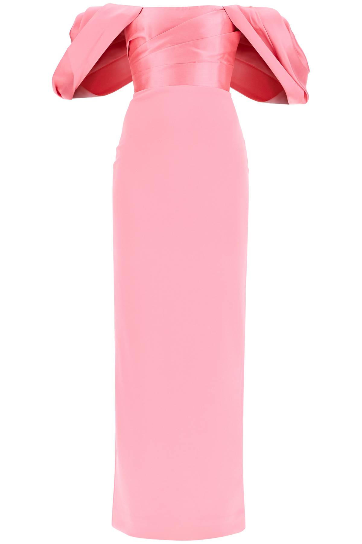 Shop Solace London Long Sian Dress In Light Pink (pink)