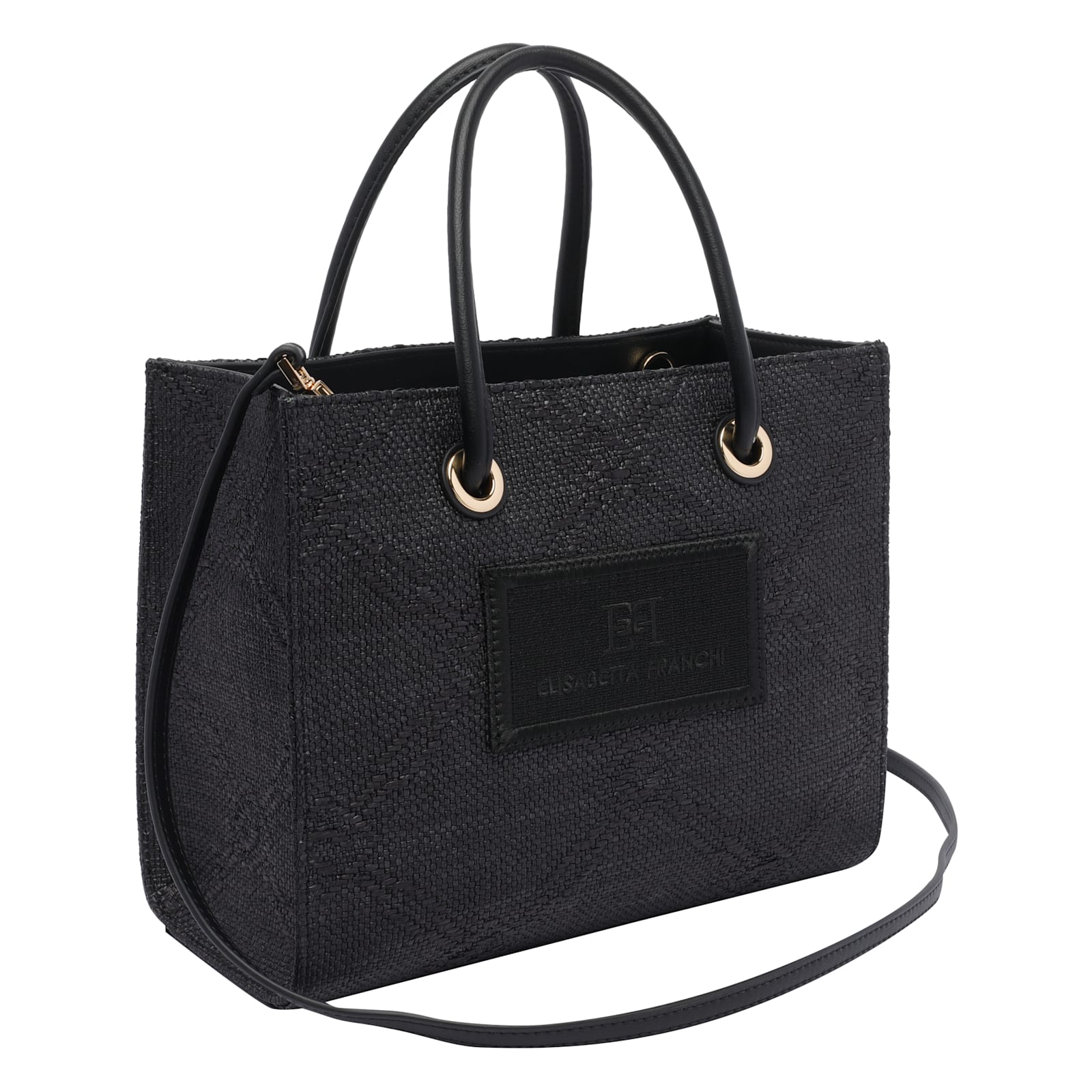 Elisabetta Franchi Logo Tote Bag