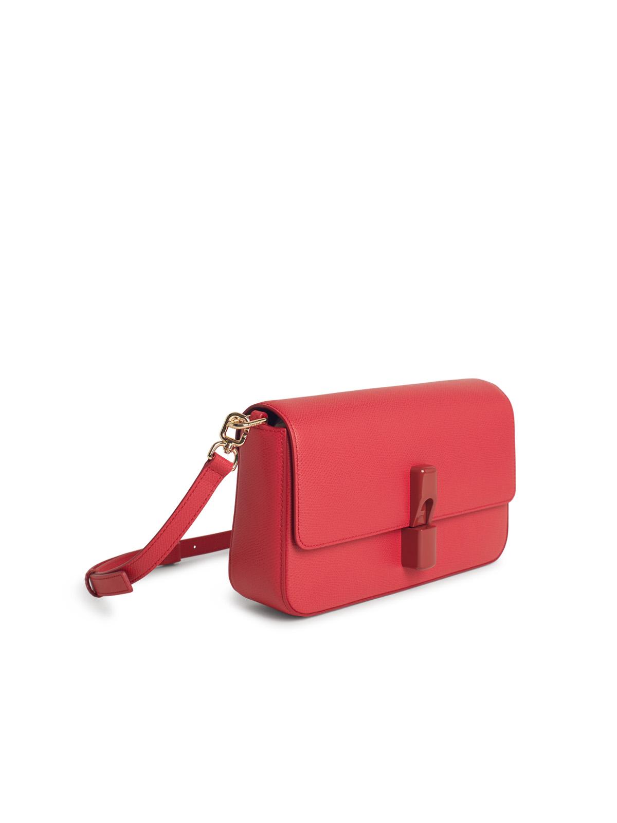 Furla Iride S Crossbody In Red