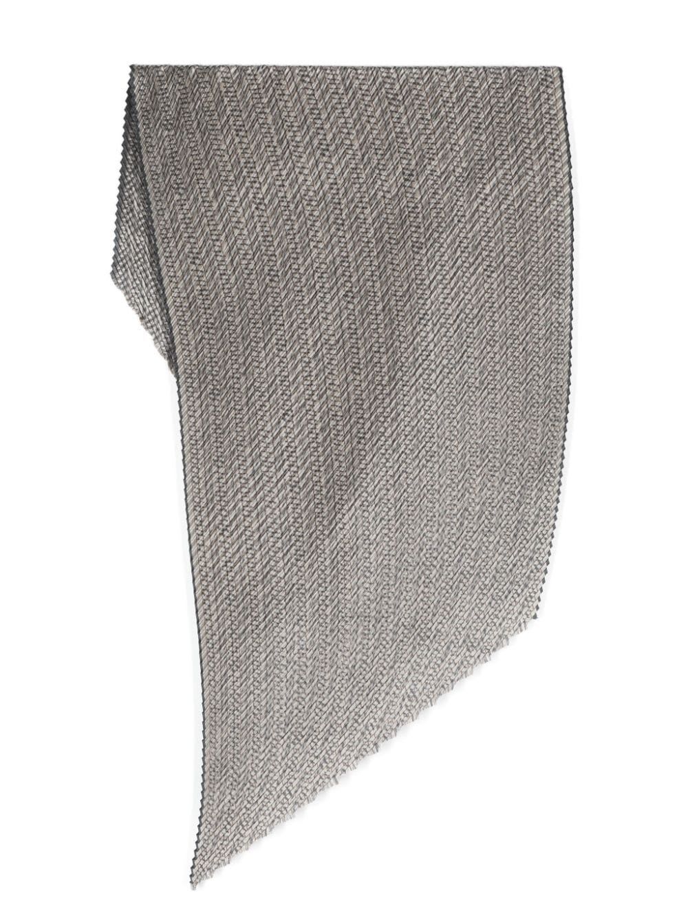 Shop Giorgio Armani Scarf In Mastic