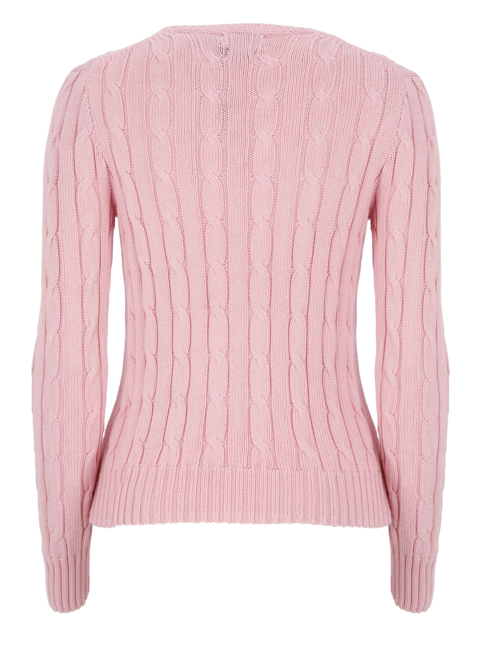 Shop Ralph Lauren Sweater With Pony In Pink