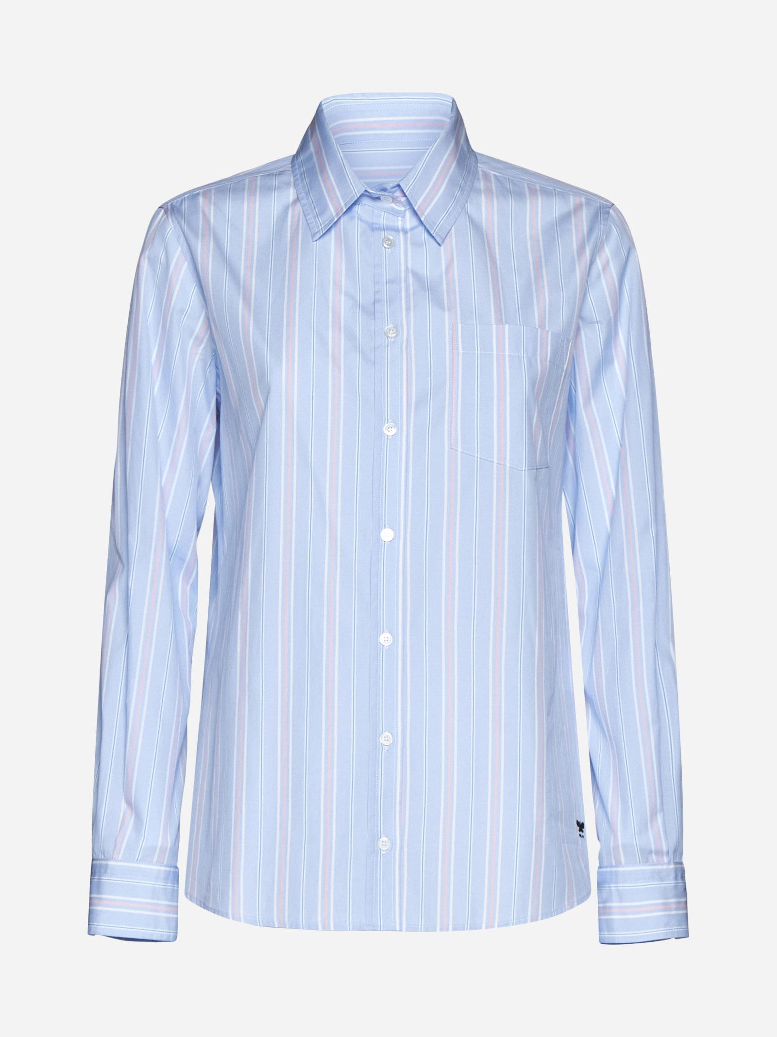 Shop Weekend Max Mara Bahamas Striped Cotton Shirt