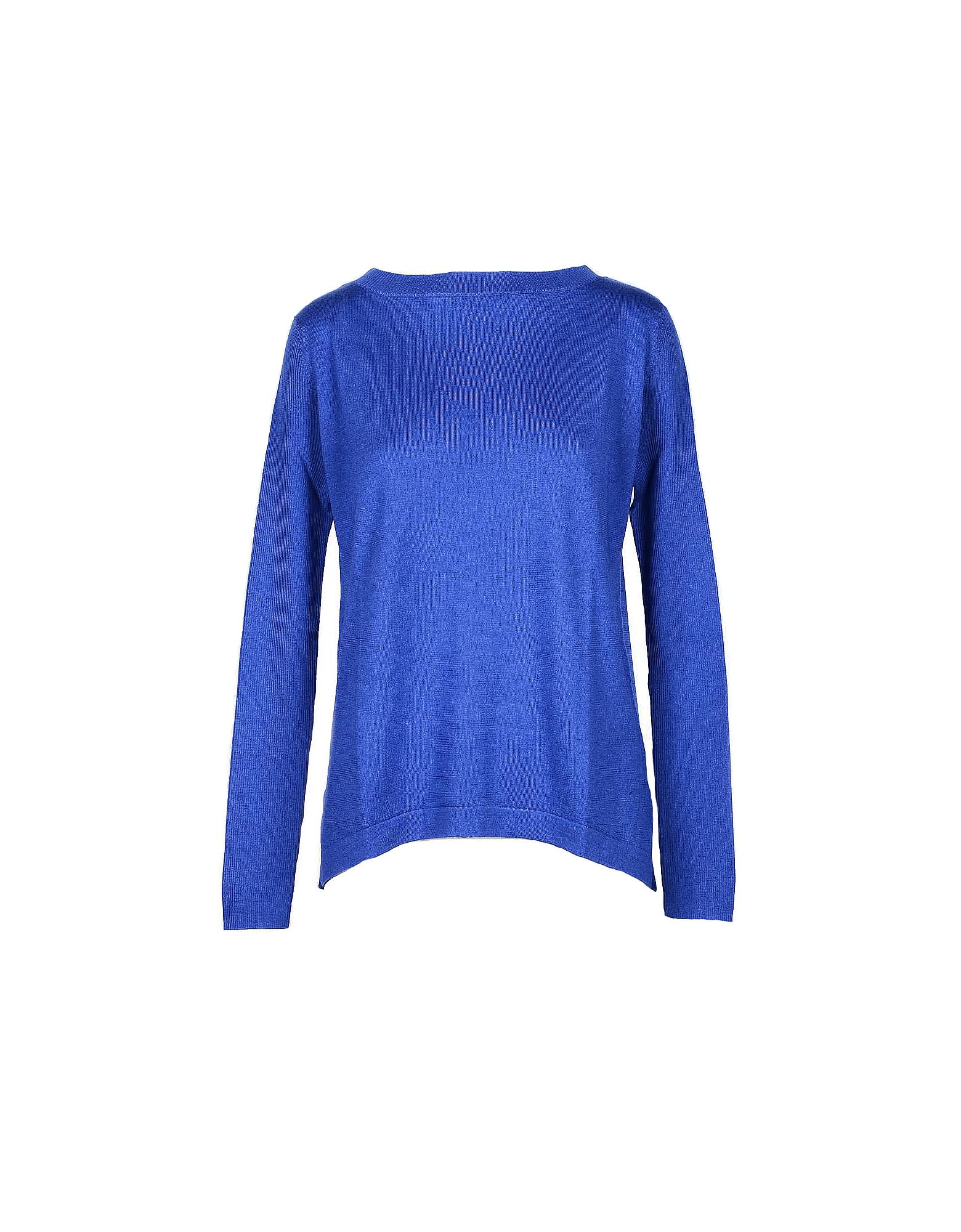 Snobby Sheep Bluette Silk And Cashmere Blend Womens Sweater