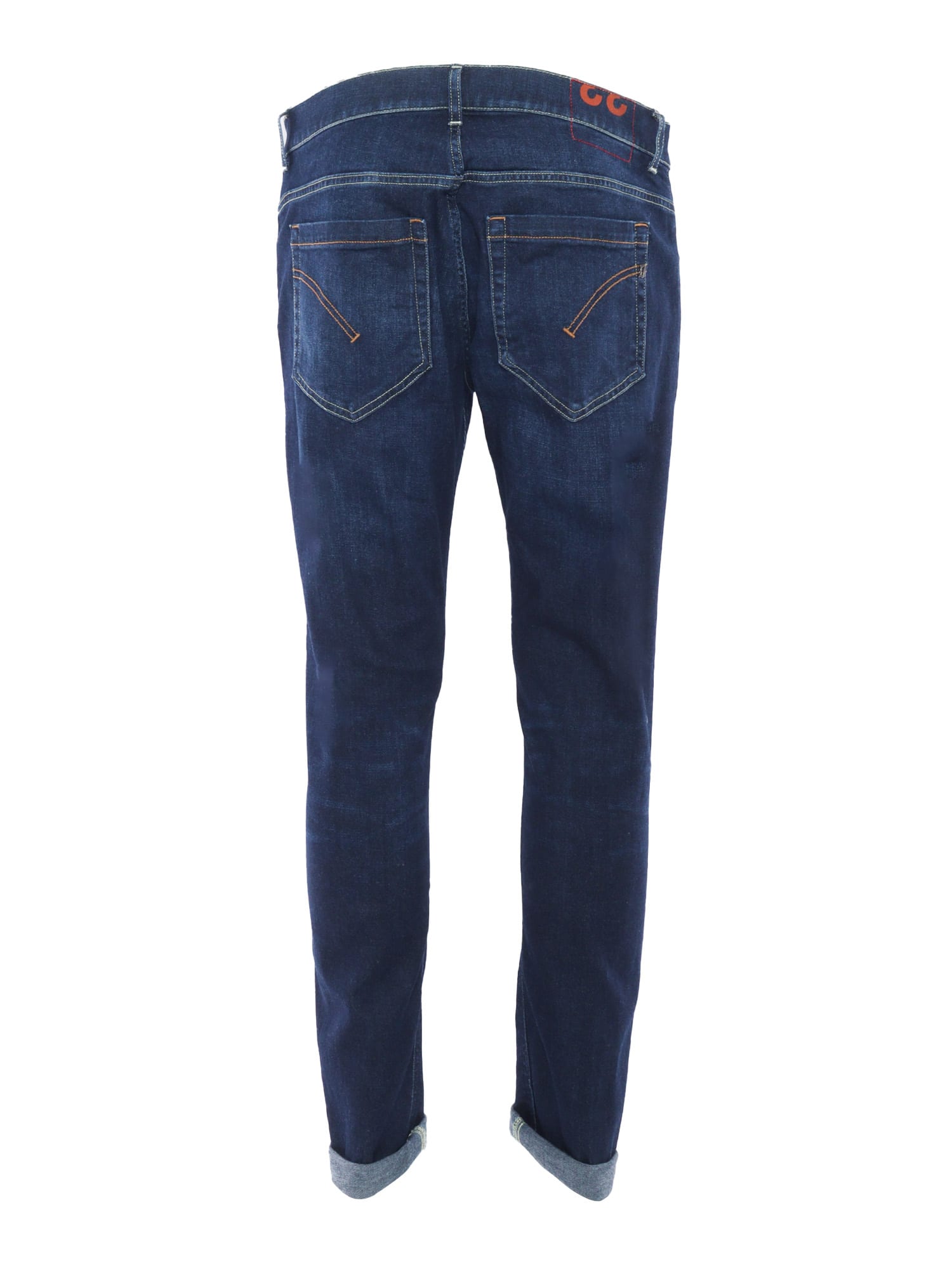 Shop Dondup George Pants In Blue