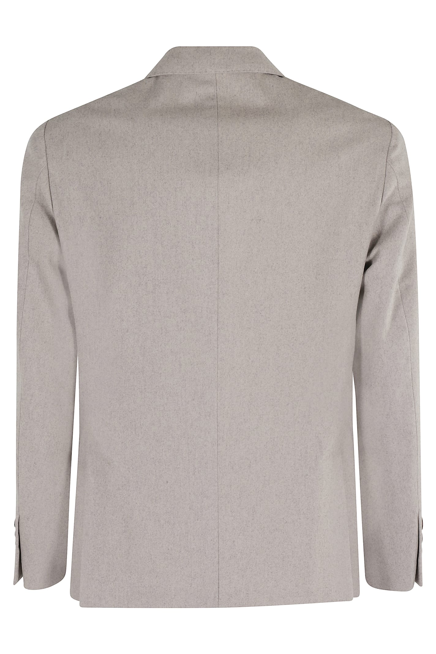 Eleventy Three-button Patch-pocket Blazer In Gray