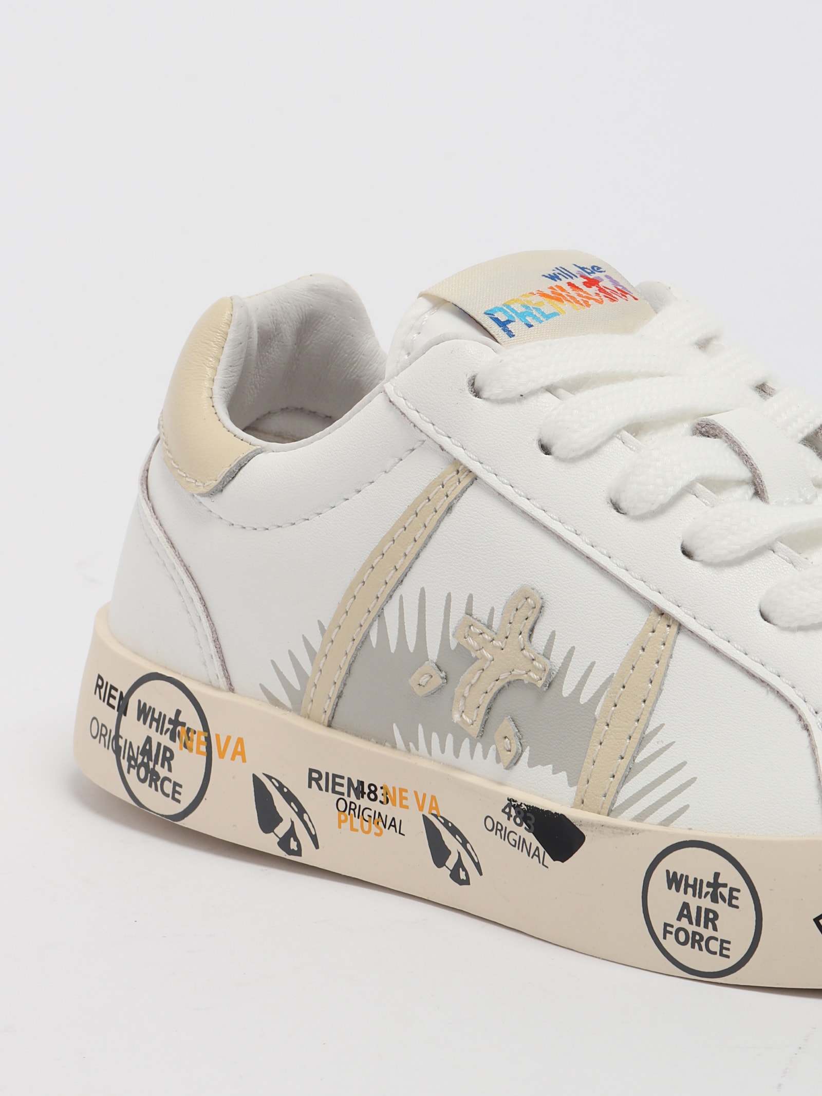 Shop Premiata Andy Sneaker In Bianco
