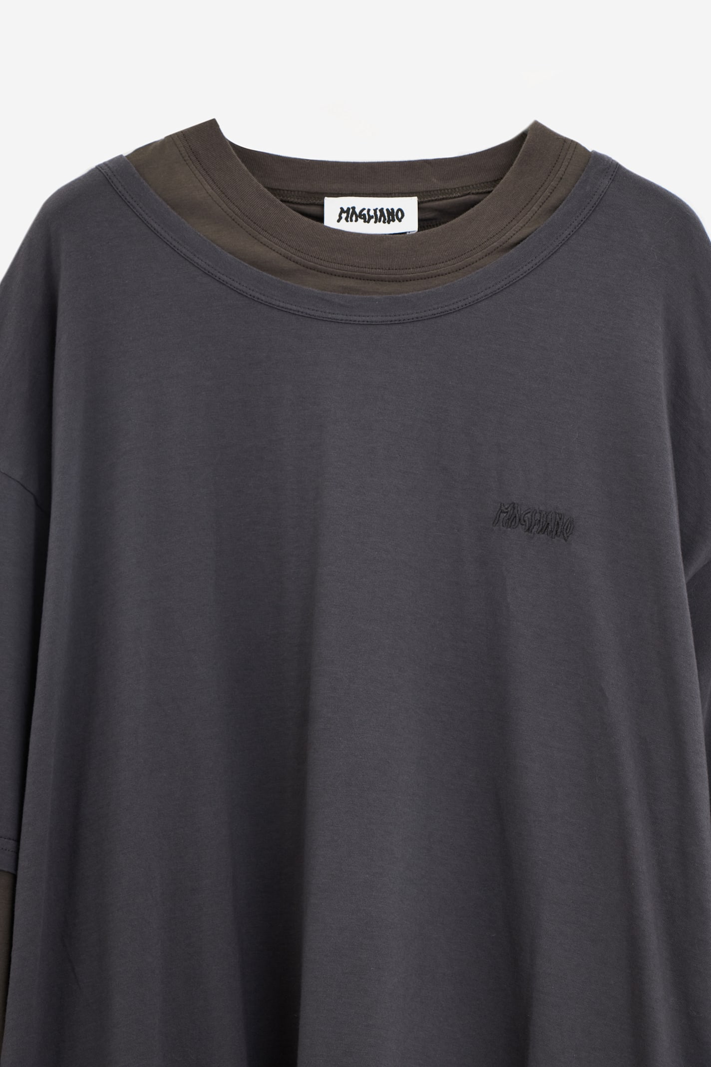 Shop Magliano Trauma Tee Longsleeve In Blue