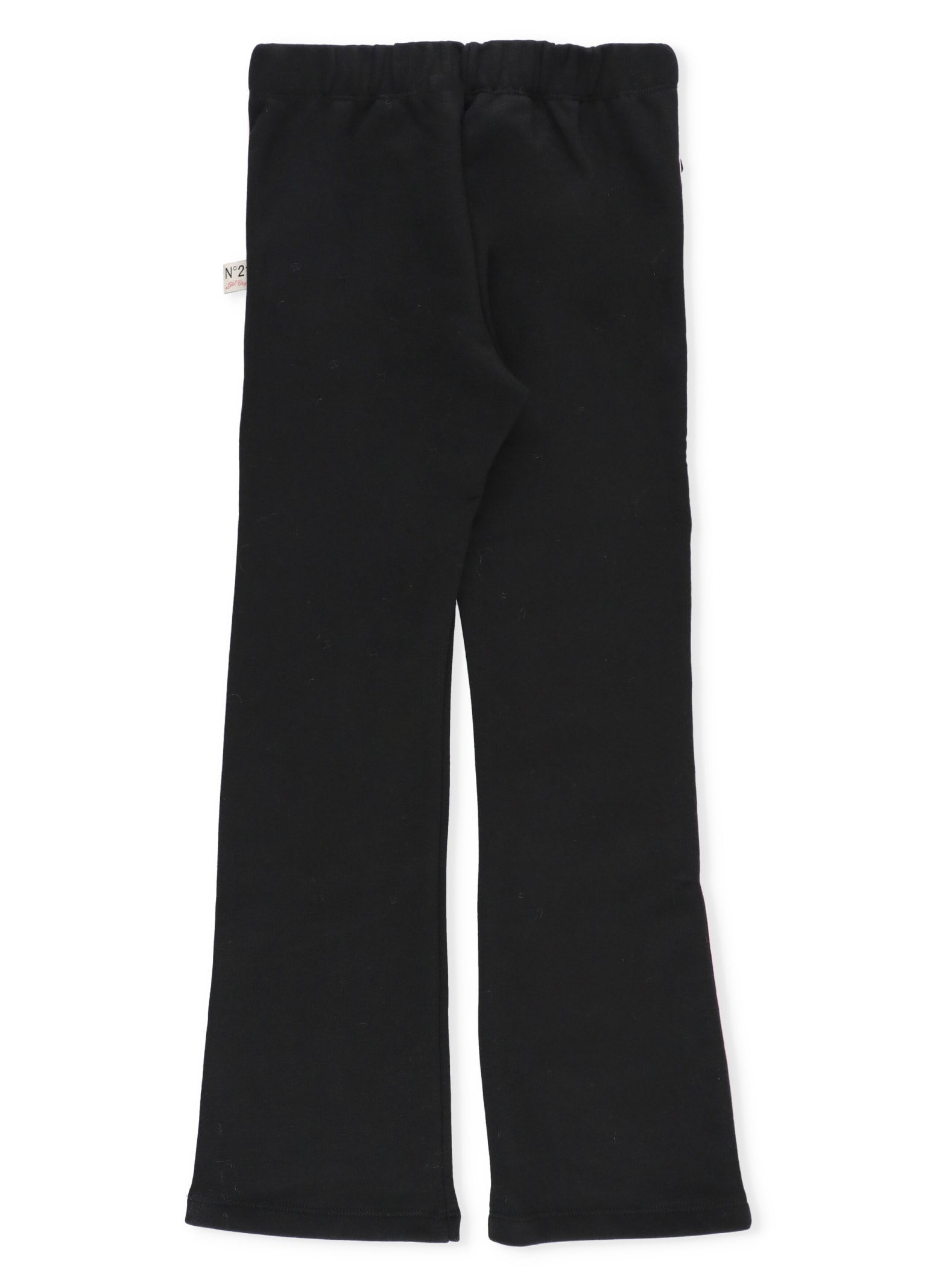 Shop N°21 Cotton Trousers In Black