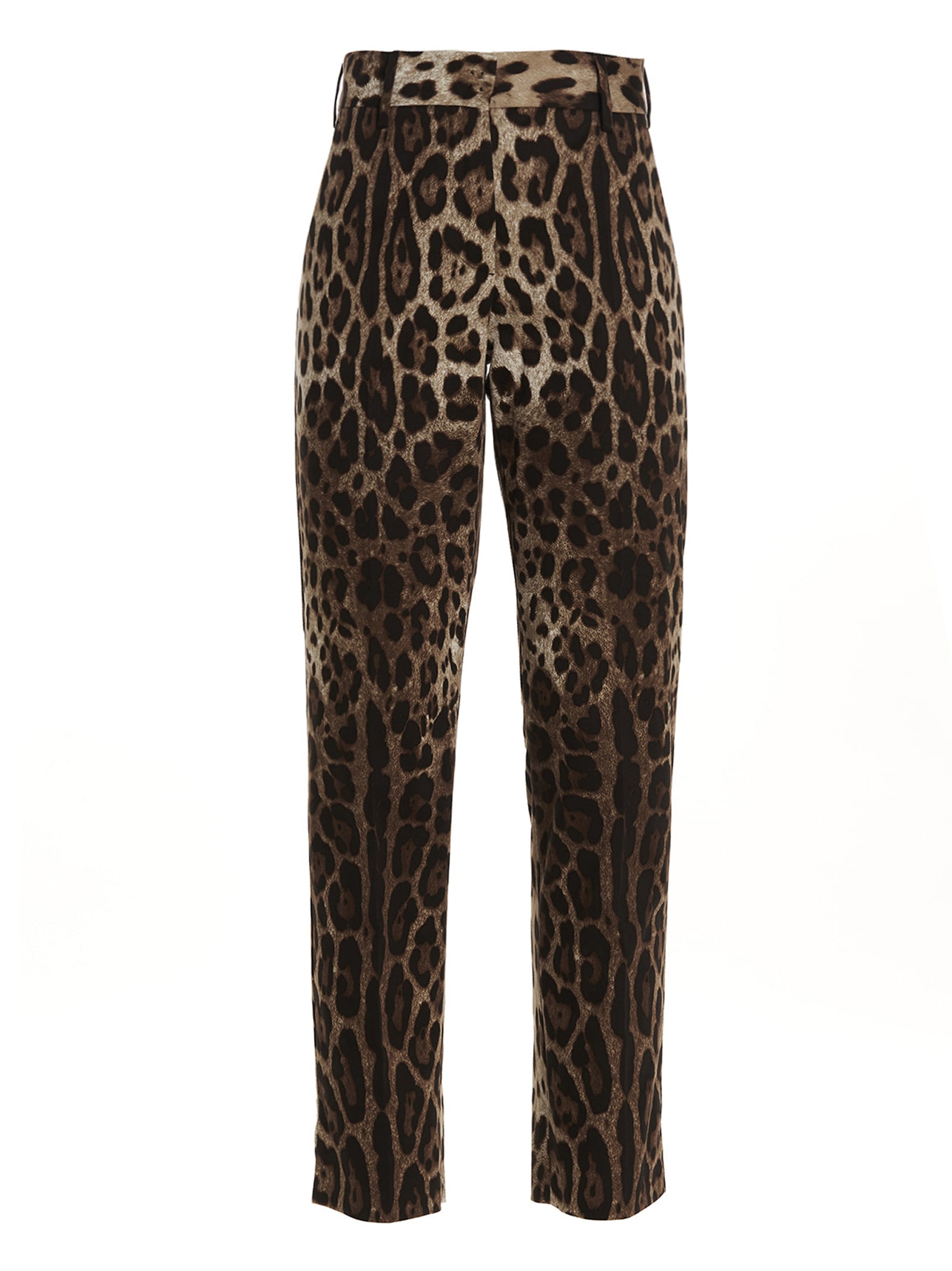 DOLCE & GABBANA ANIMAL PRINT PANTS