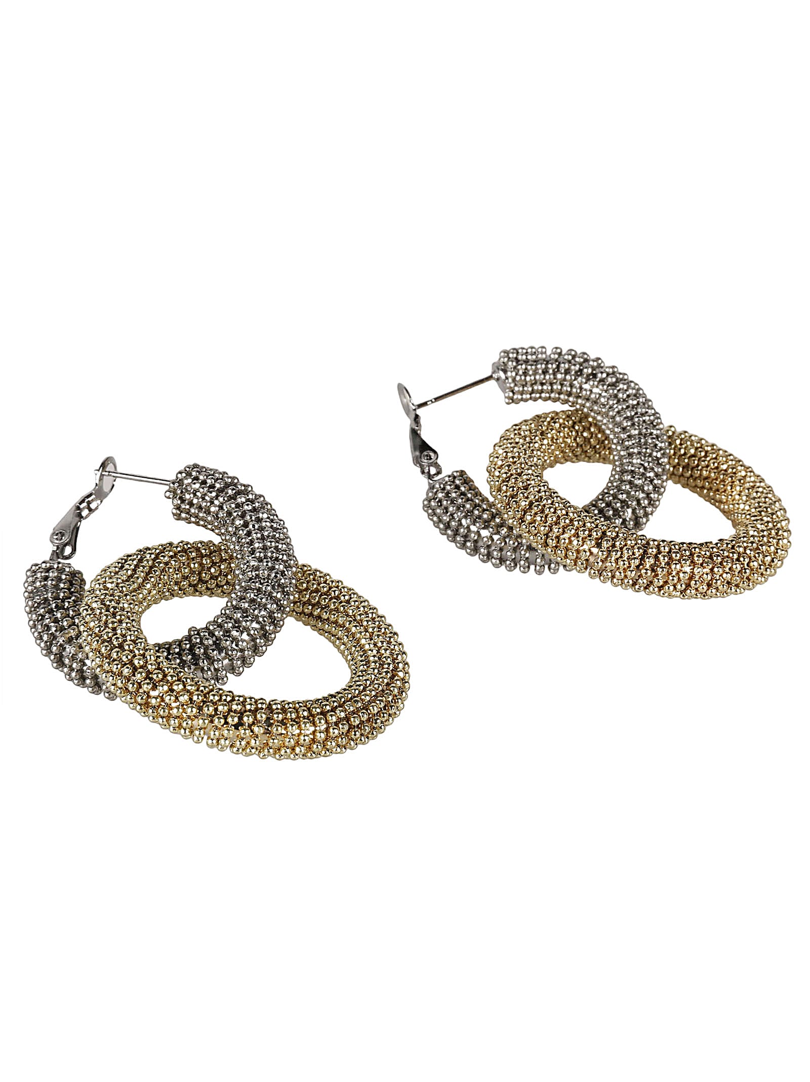 Shop Fabiana Filippi Beaded Double Earrings