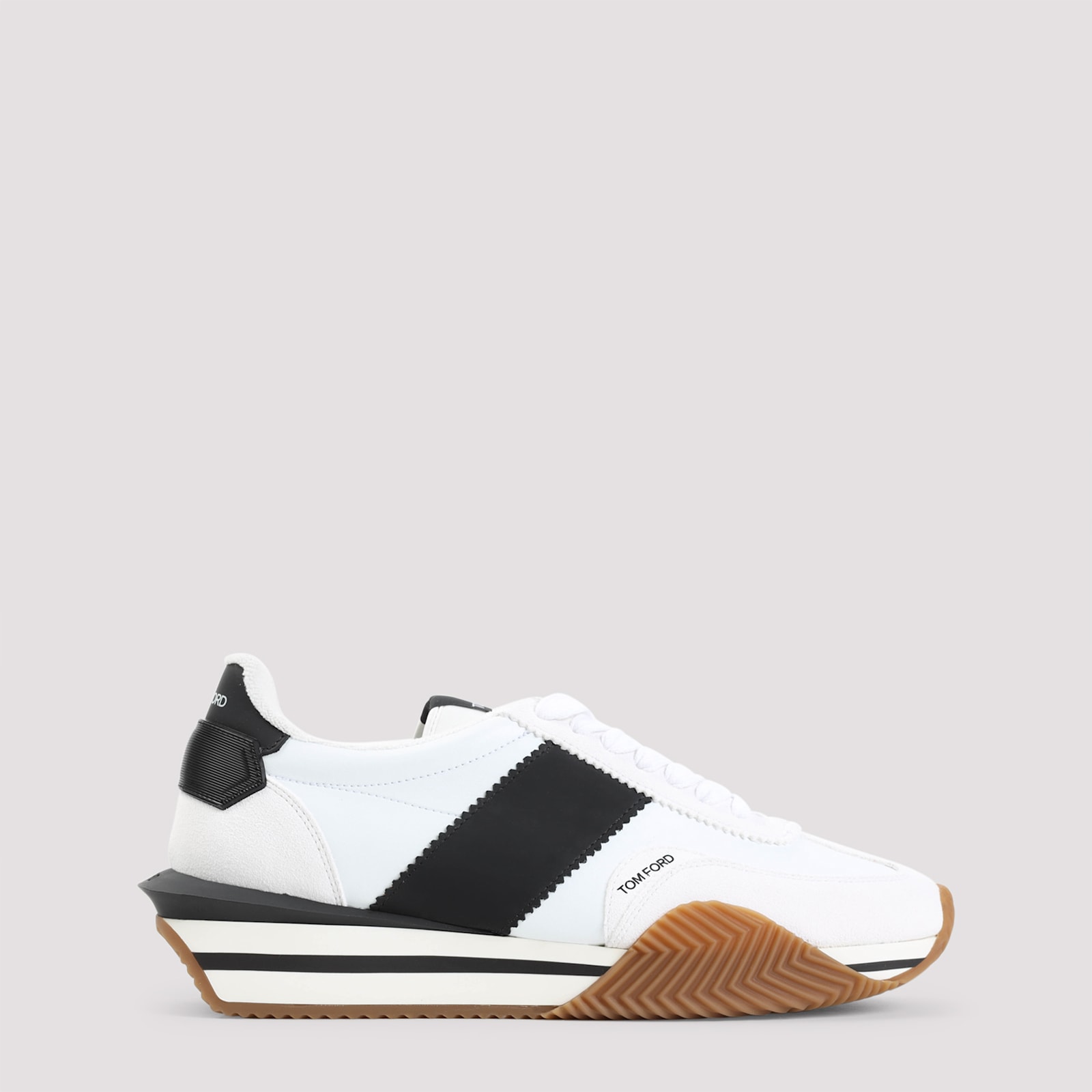 James Leather Low-top Sneakers