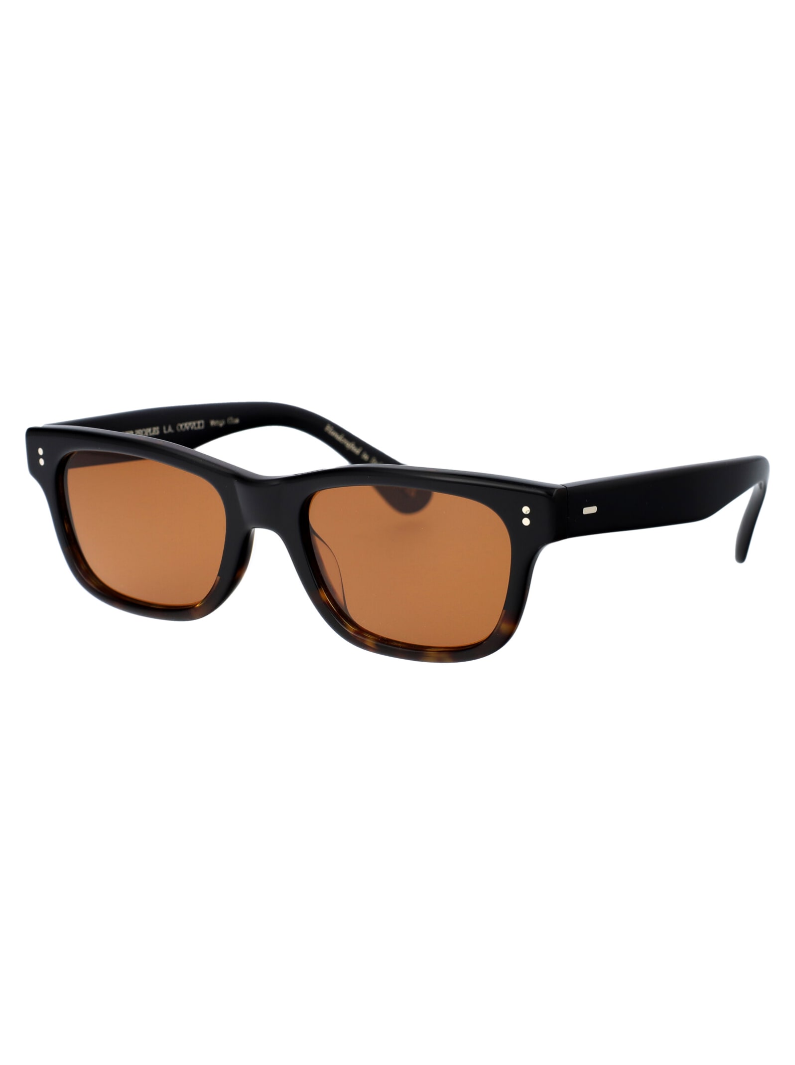 Shop Oliver Peoples Rosson Sun Sunglasses In 172253 Black/362 Gradient