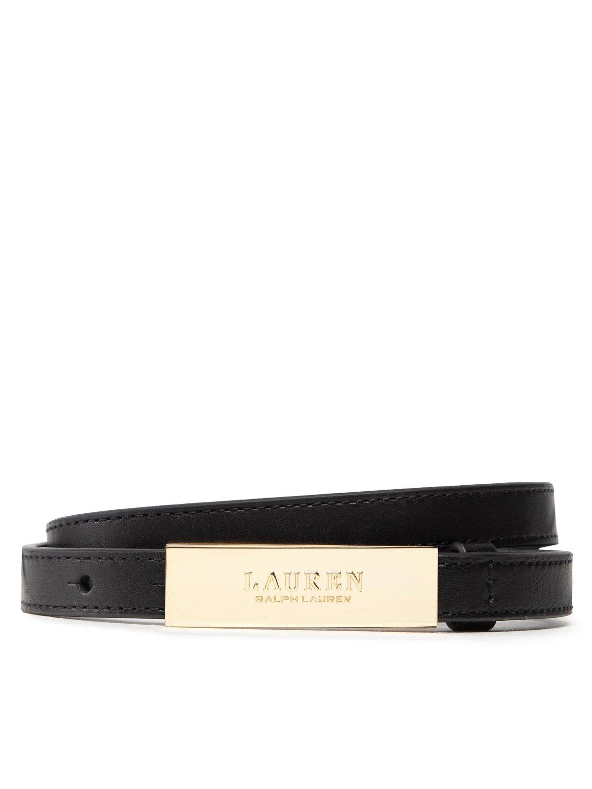 Logo-engraved Buckle Fastened Belt