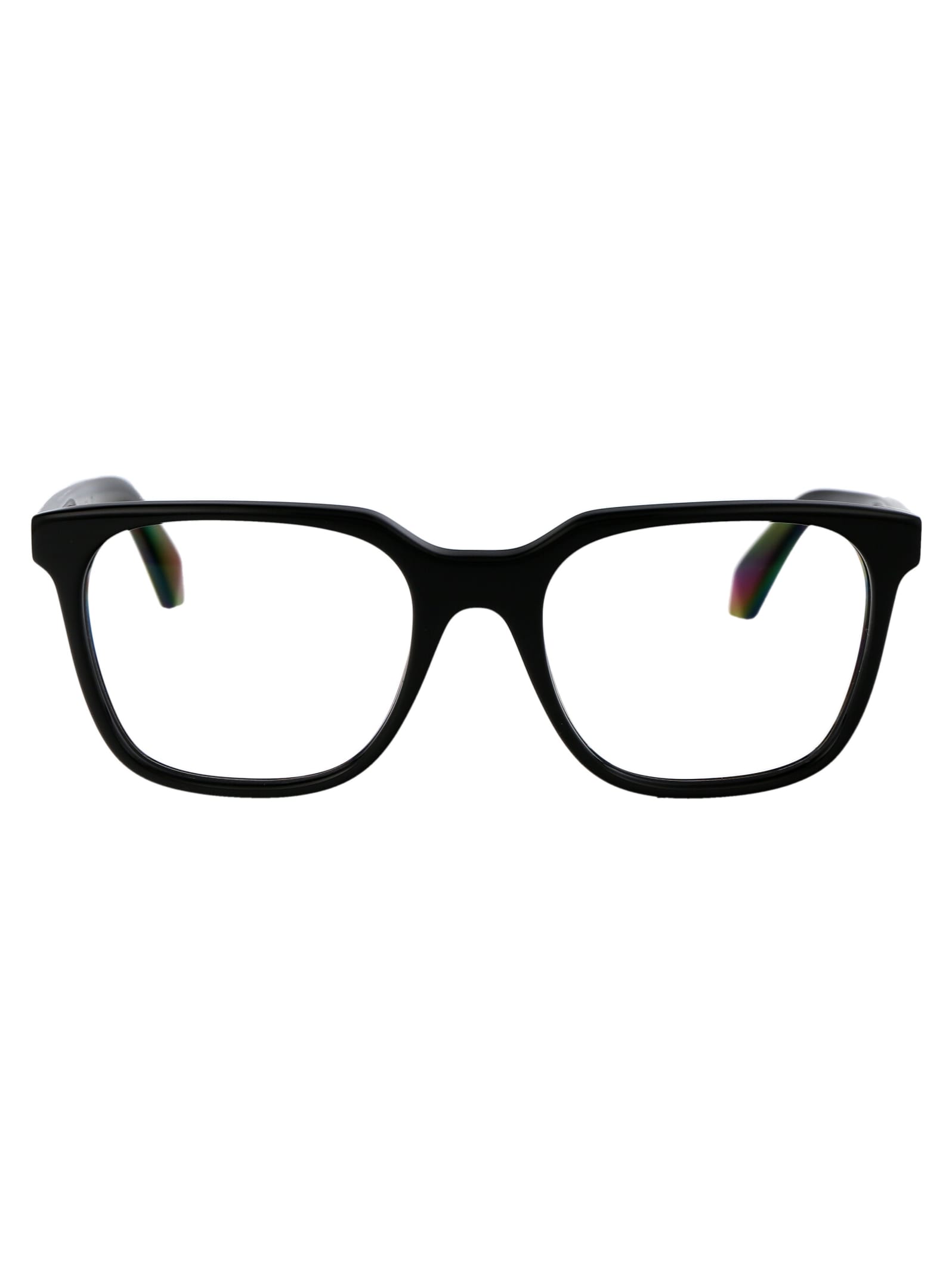 Off-white Optical Style 38 Glasses In 1000 Black
