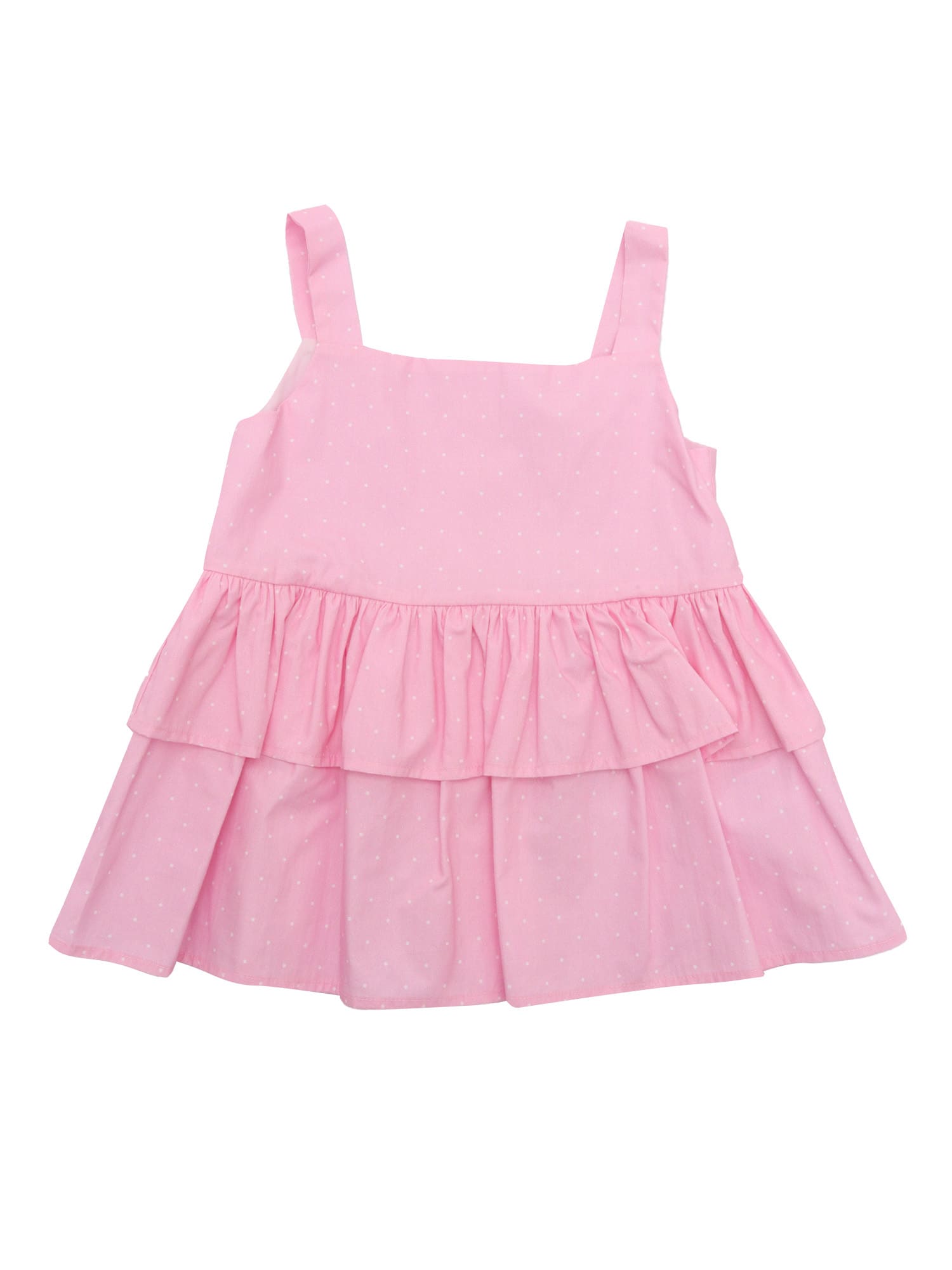 Monnalisa Popeline Top In Pink