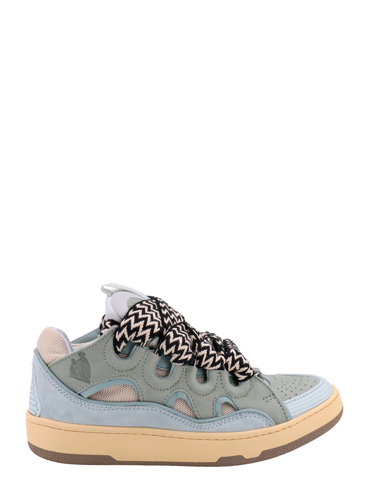 Shop Lanvin Crub Sneakers In Blue