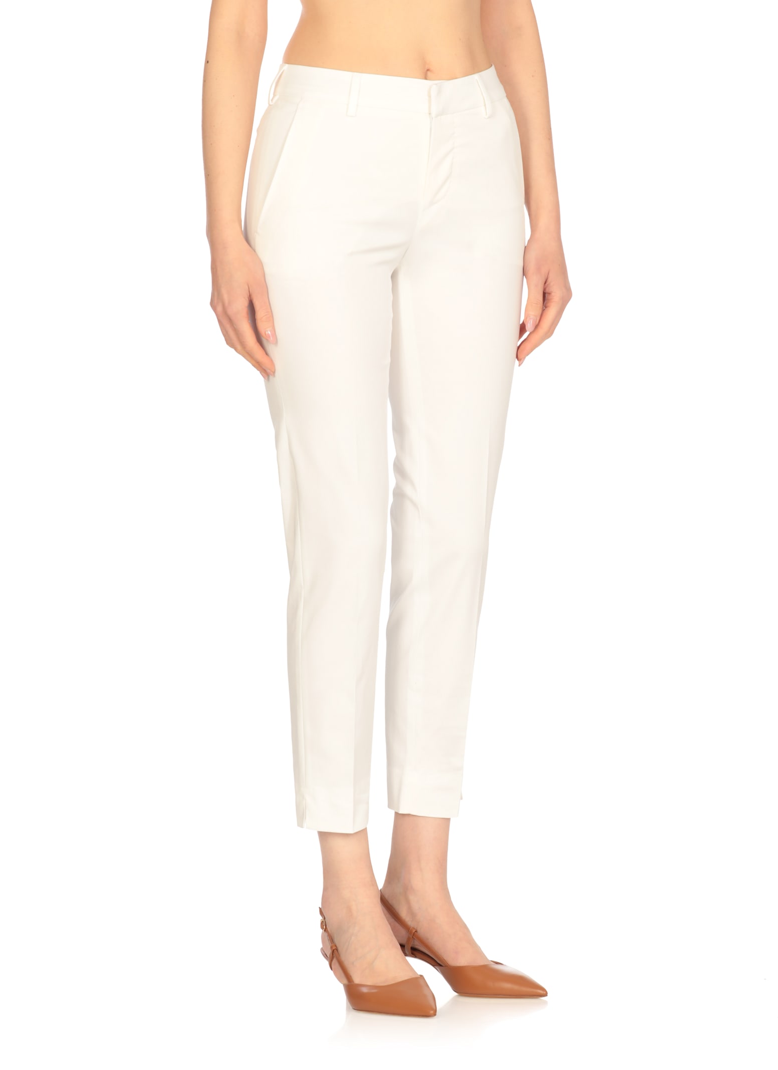 Pt Torino New York Cotton Trousers