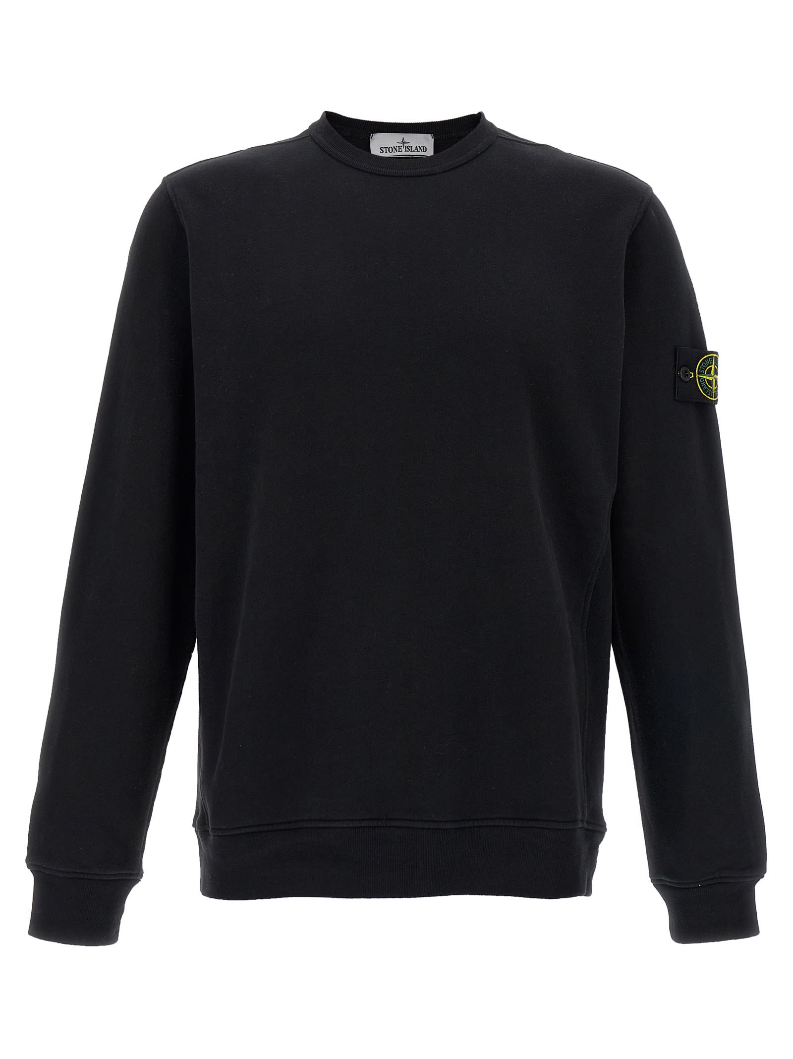 Logo Badge Cotton Sweatshirt