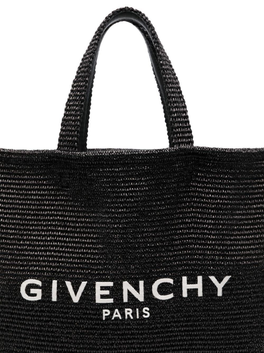 Shop Givenchy Black Medium G-tote Bag