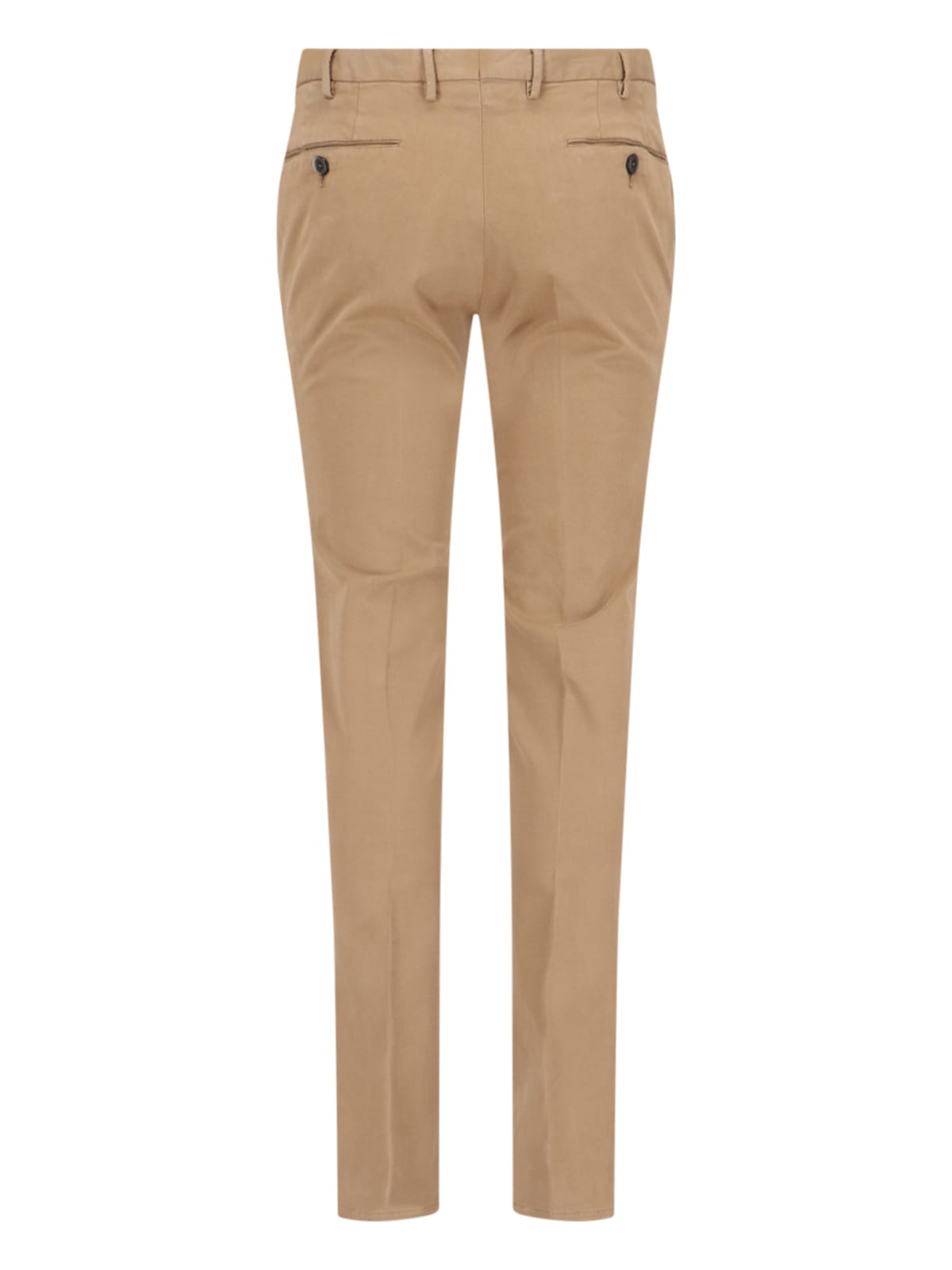 Shop Pt Torino Chinos In Brown