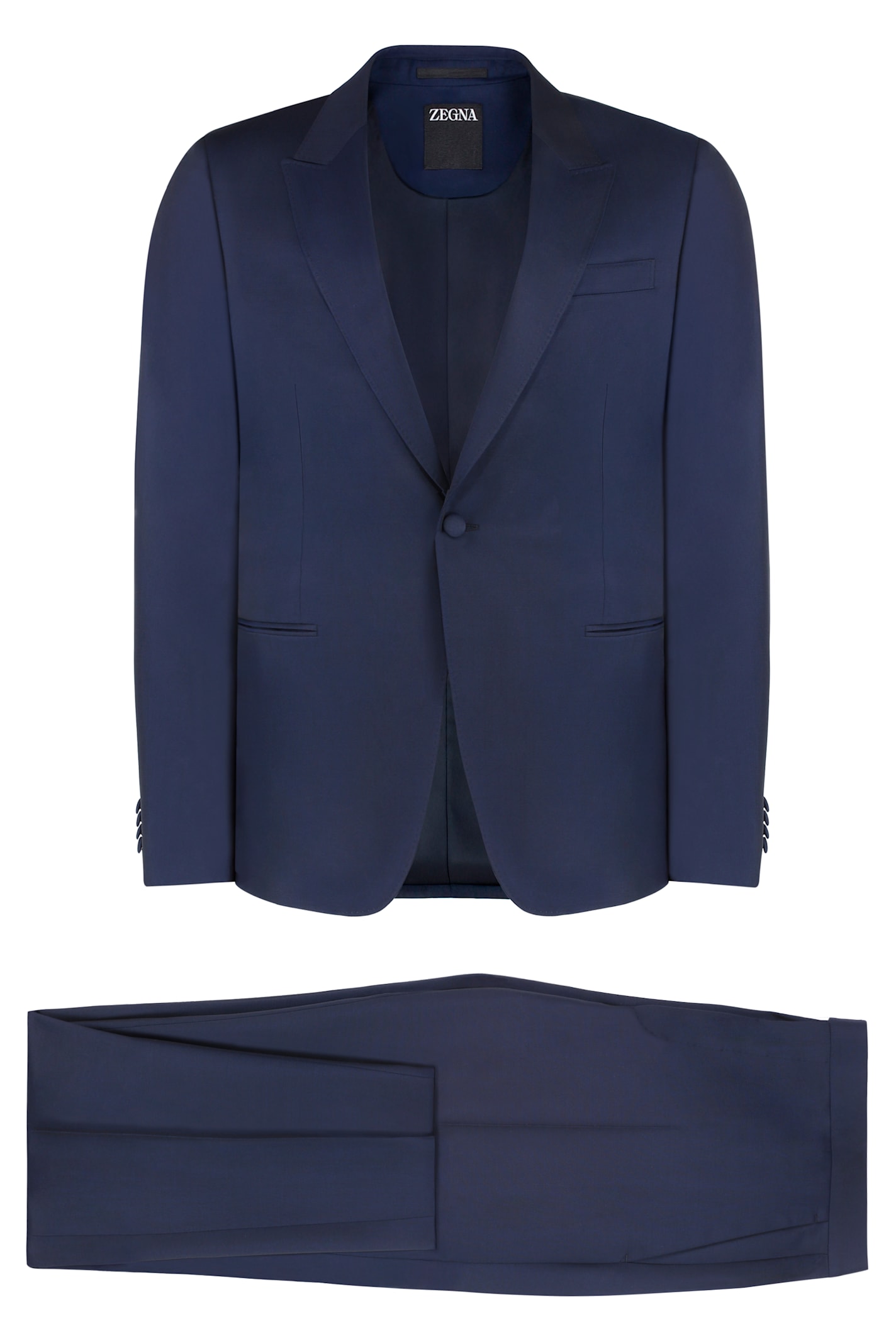 Wool Blend Two-piece Suit