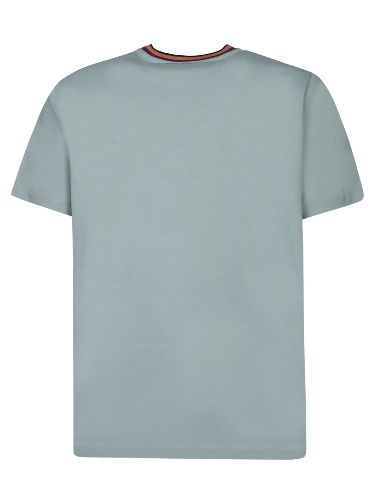 Shop Paul Smith Short Sleeves Mint Green T-shirt