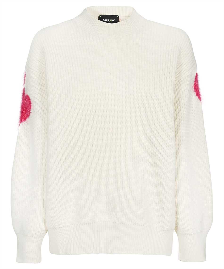 Barrow Turtleneck Sweater In White