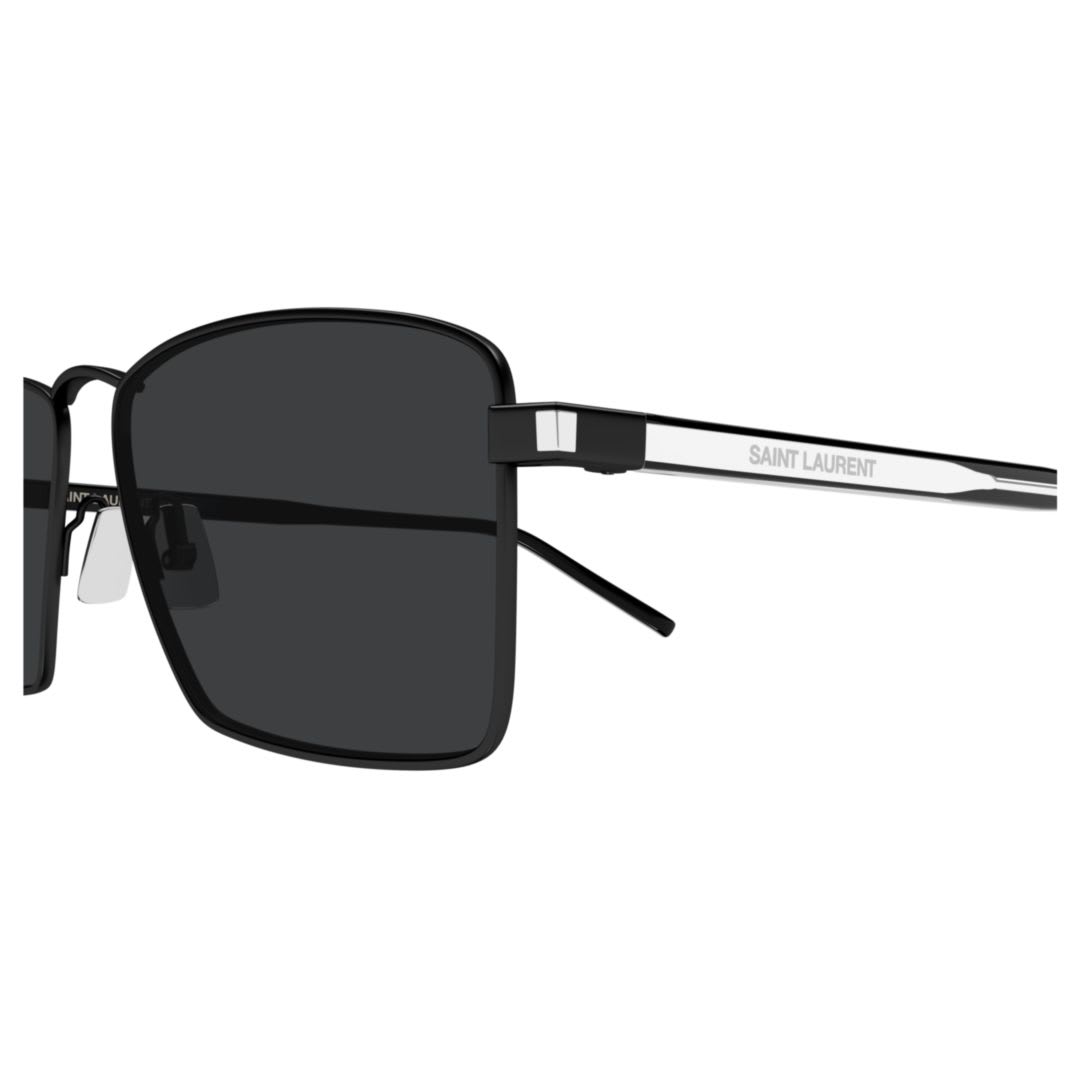 Saint Laurent Sl 700-001 Black-crystal-black In Black