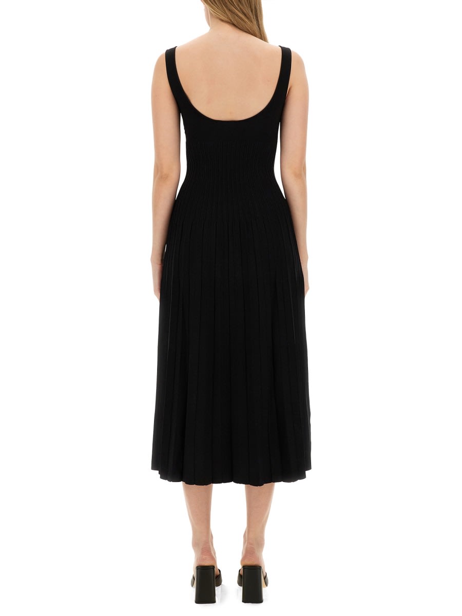 Shop Staud Ellison Dress In Black