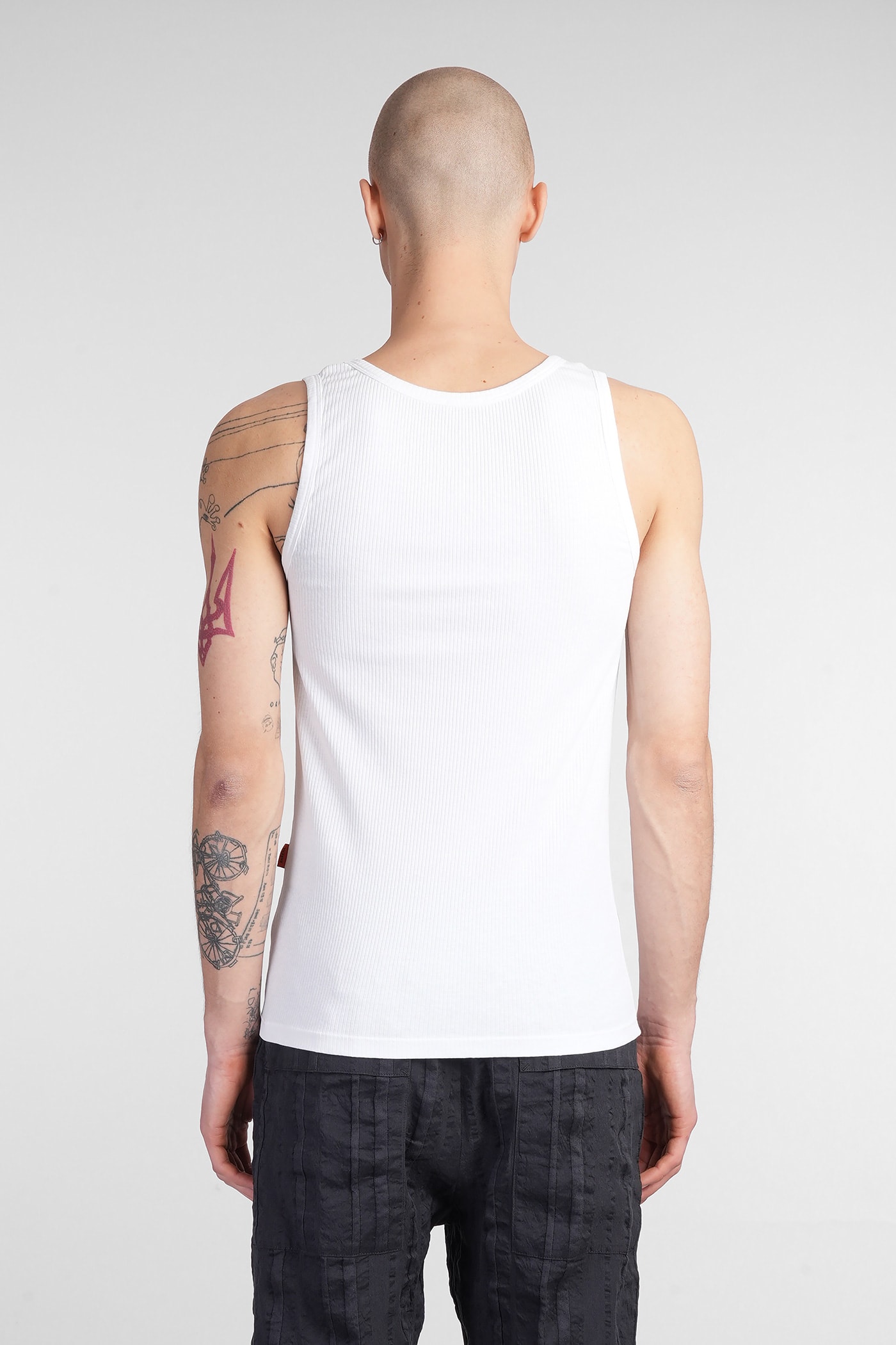 Shop Barena Venezia Solio Tank Top In White Cotton