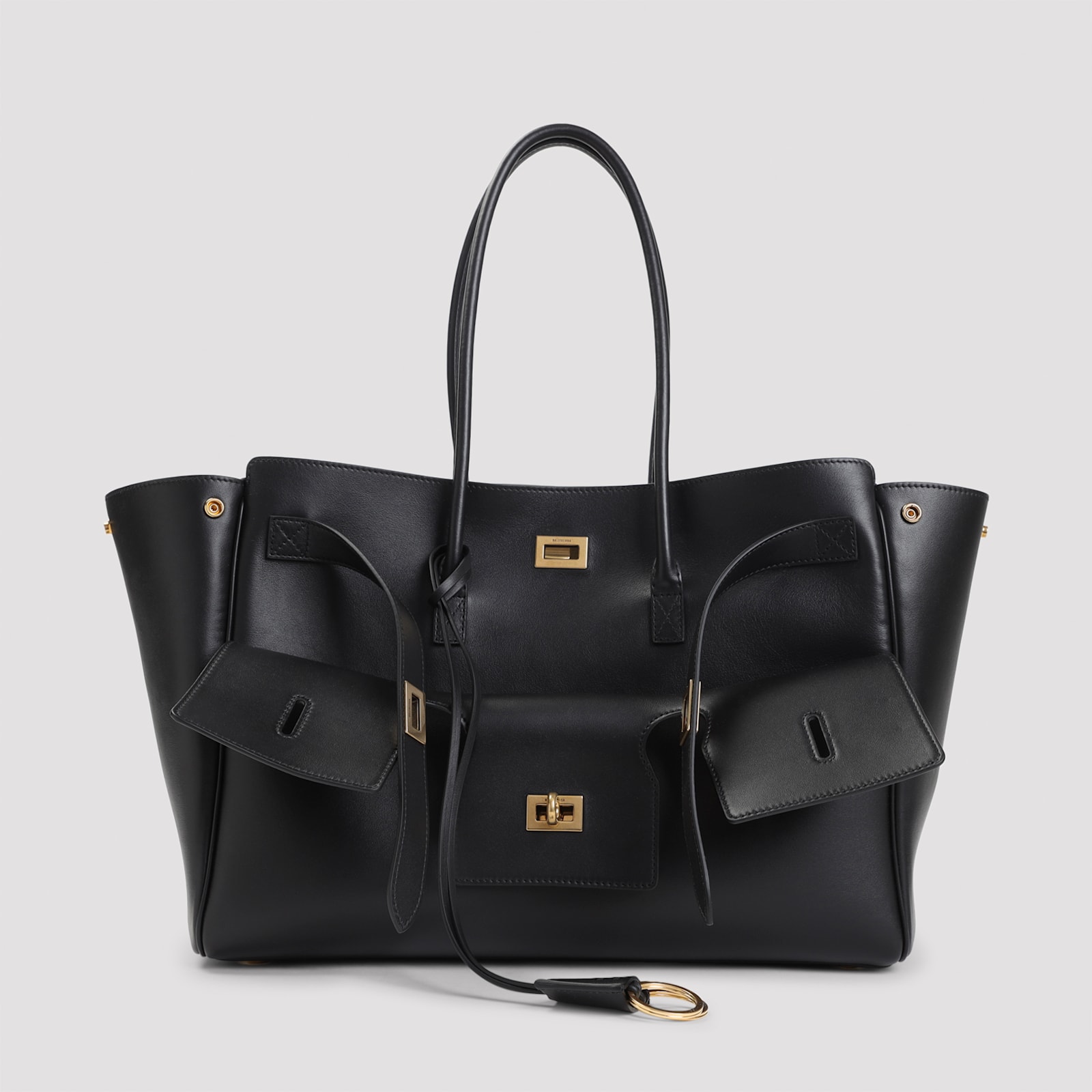 Balenciaga Bel Air Carry All Media Bags In Black