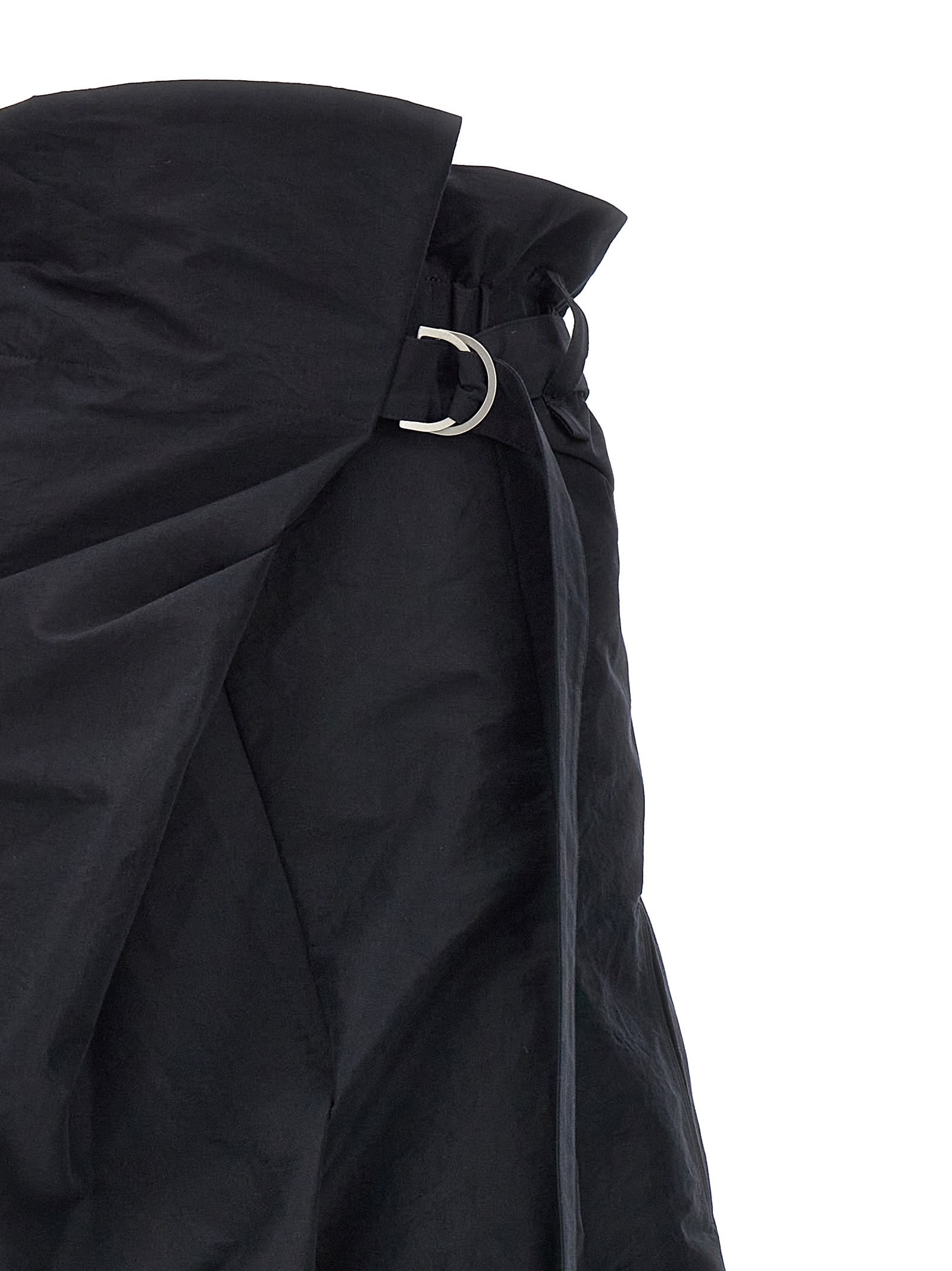 Issey Miyake Black Enfold Trousers