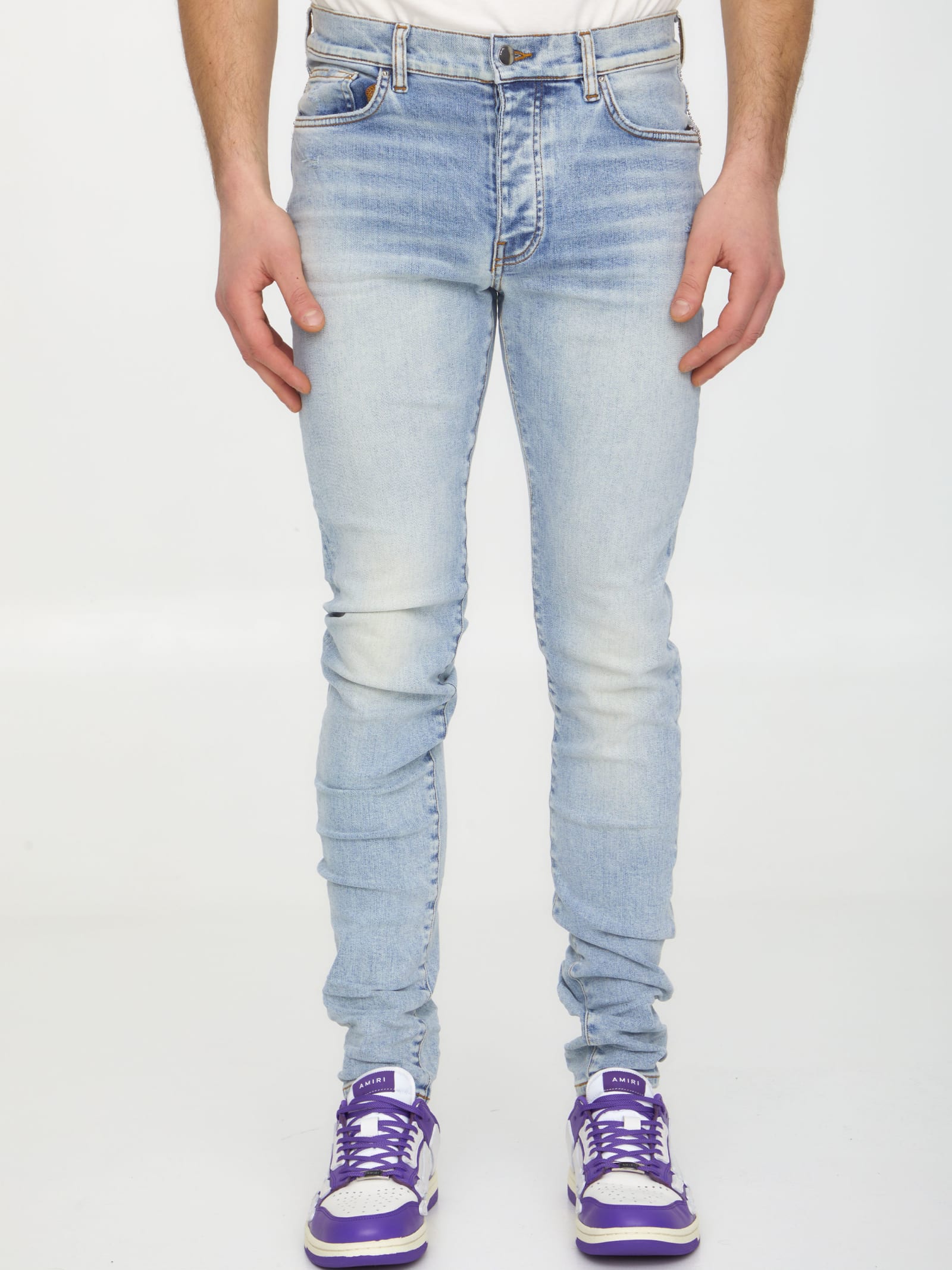 AMIRI Light-blue Denim Jeans