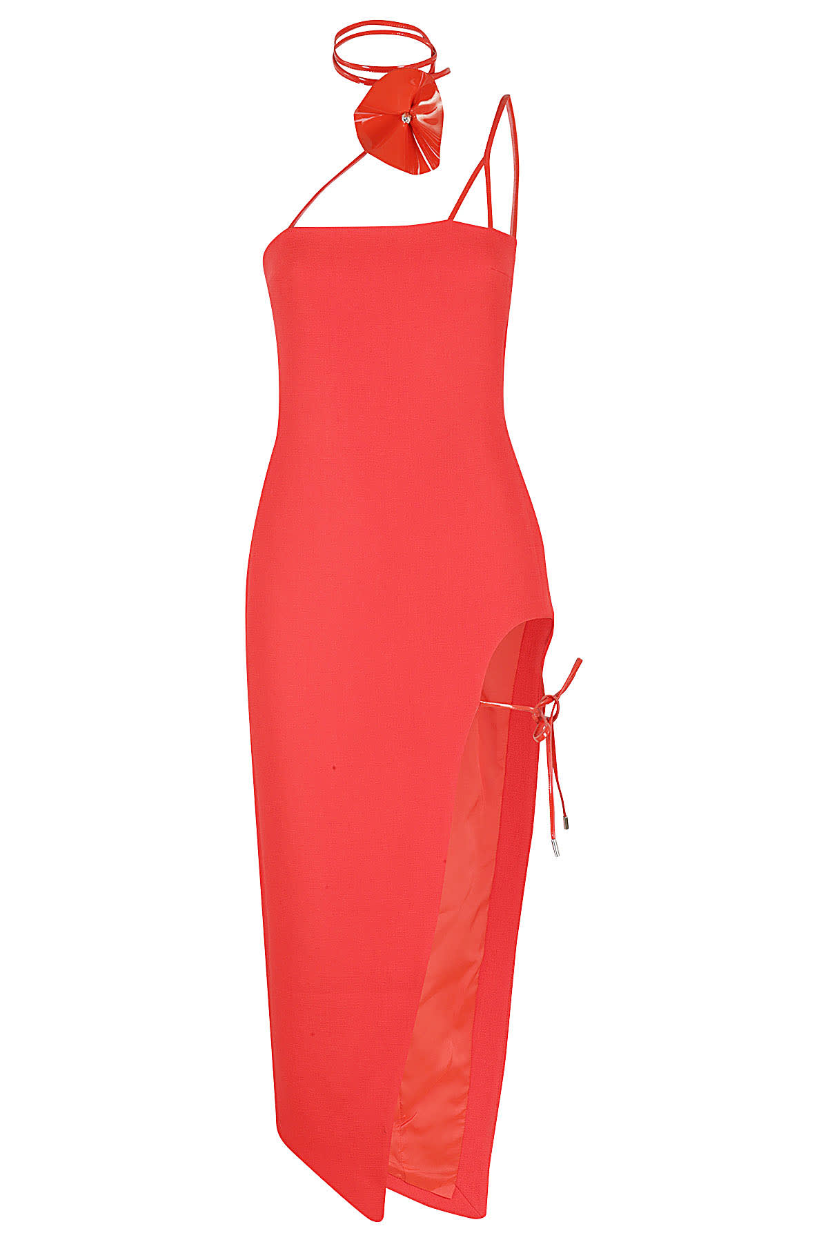 Shop David Koma Cut Out In Red