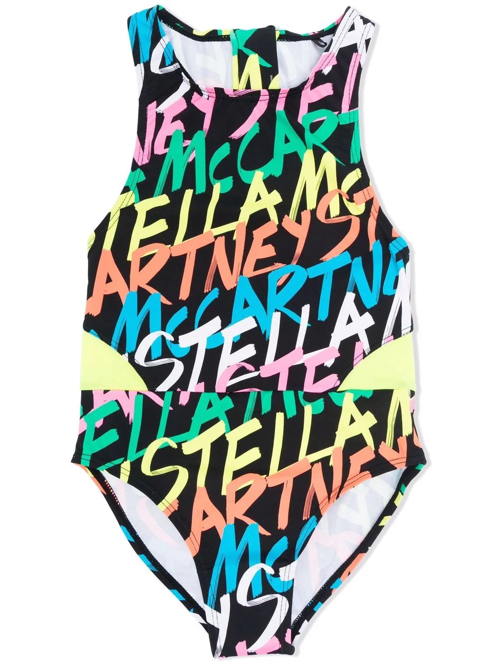 Stella McCartney Black Polyester Swimsuit